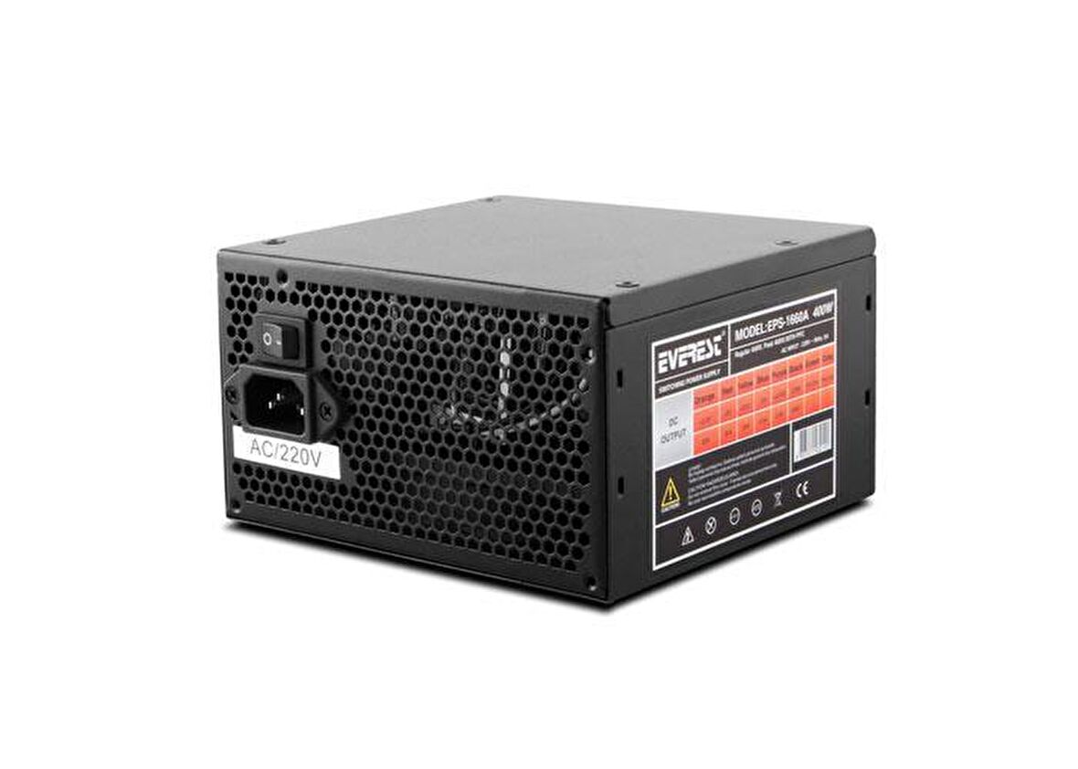 Everest Eps-1660A 460W Pfc 4*Sata Power Supply