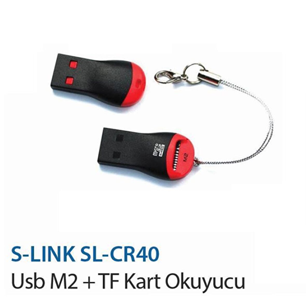 S-Link SL-CR40 Usb M2 + Tf Kart Okuyucu