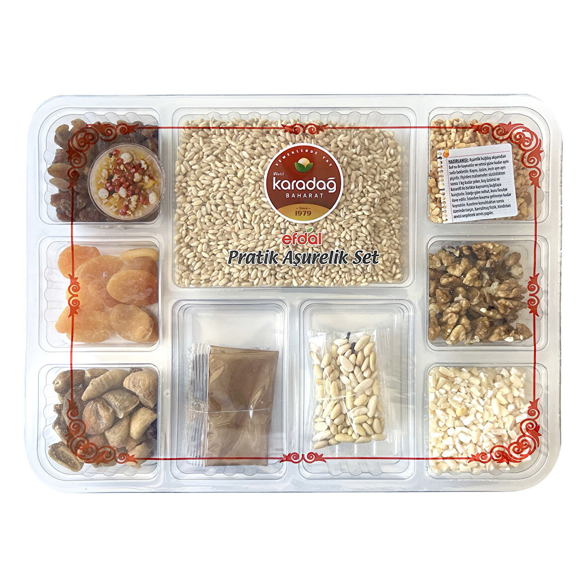Karadağ Efdal Pratik Aşurelik Set 1080 gr