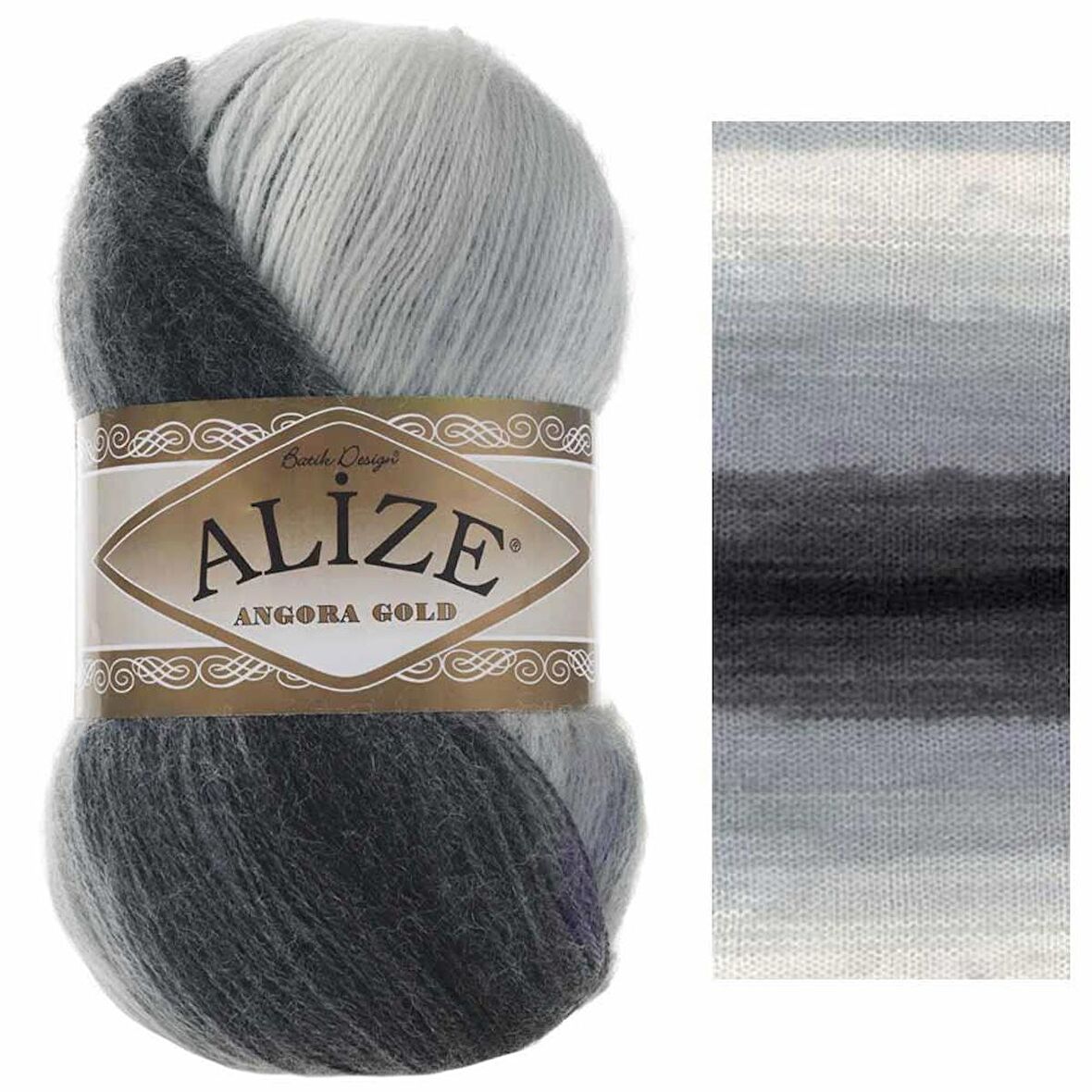 Alize Angora Gold Batik El Örgü İpi 1900