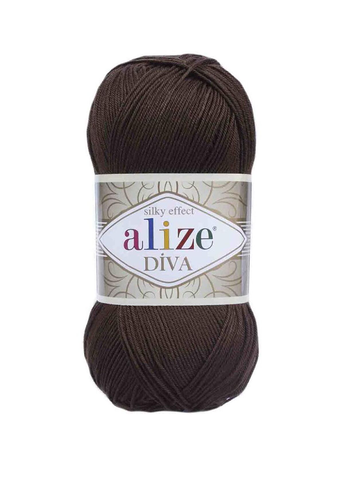 Alize Diva El Örgü İpi Kahve 026