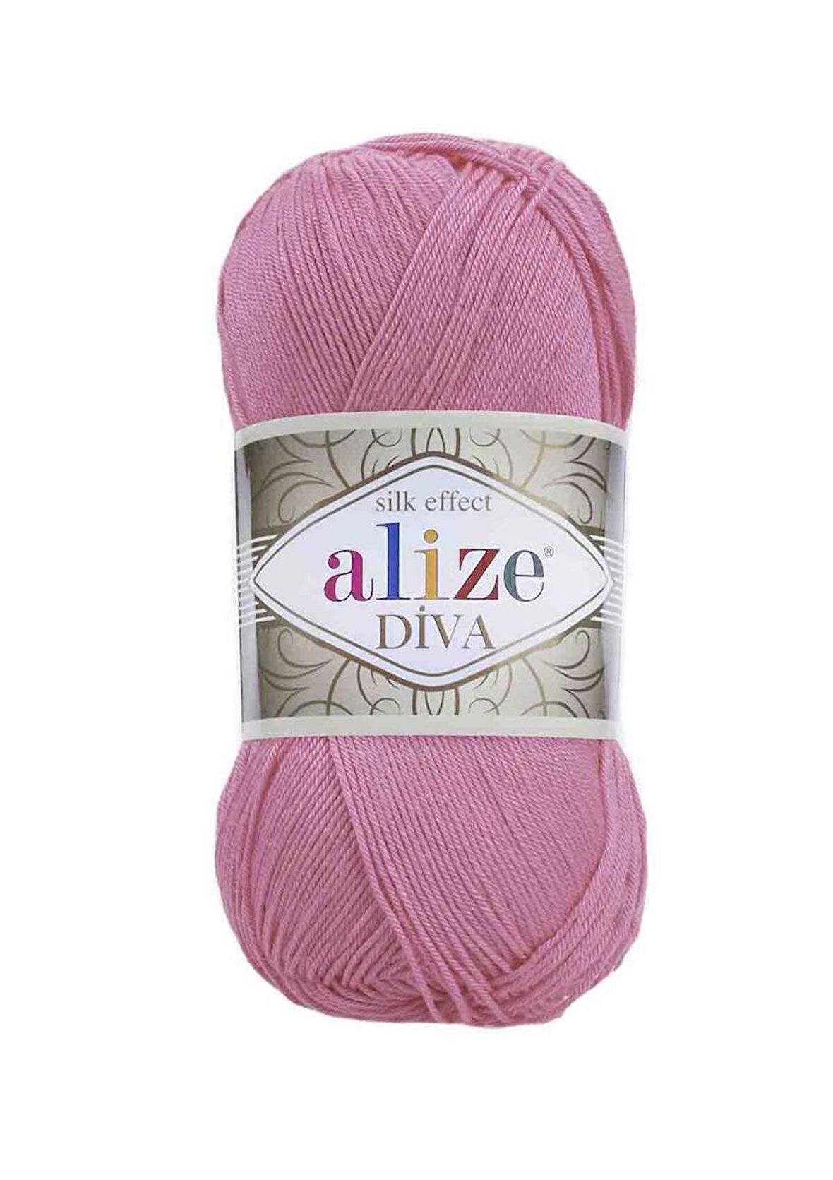 Alize Diva El Örgü İpi Koyu Pembe 178