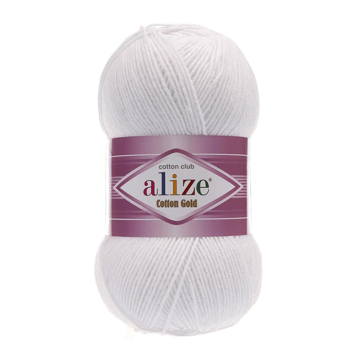 Alize Cotton Gold El Örgü İpliği - 55 Beyaz