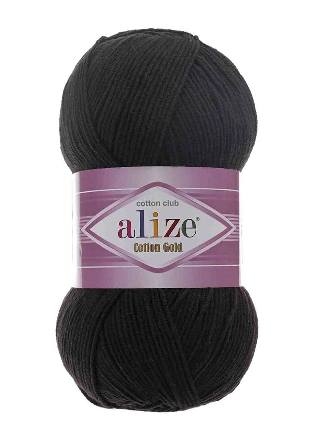 Alize Cotton Gold El Örgü İpi Siyah 060