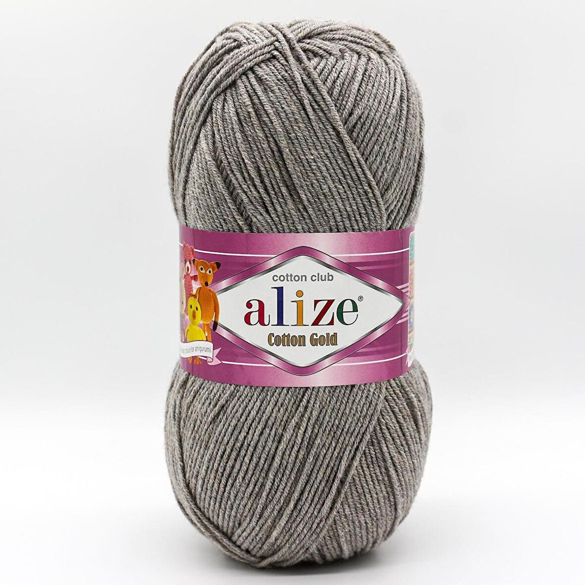 Alize Cotton Gold El Örgü İpliği - 21 Gri