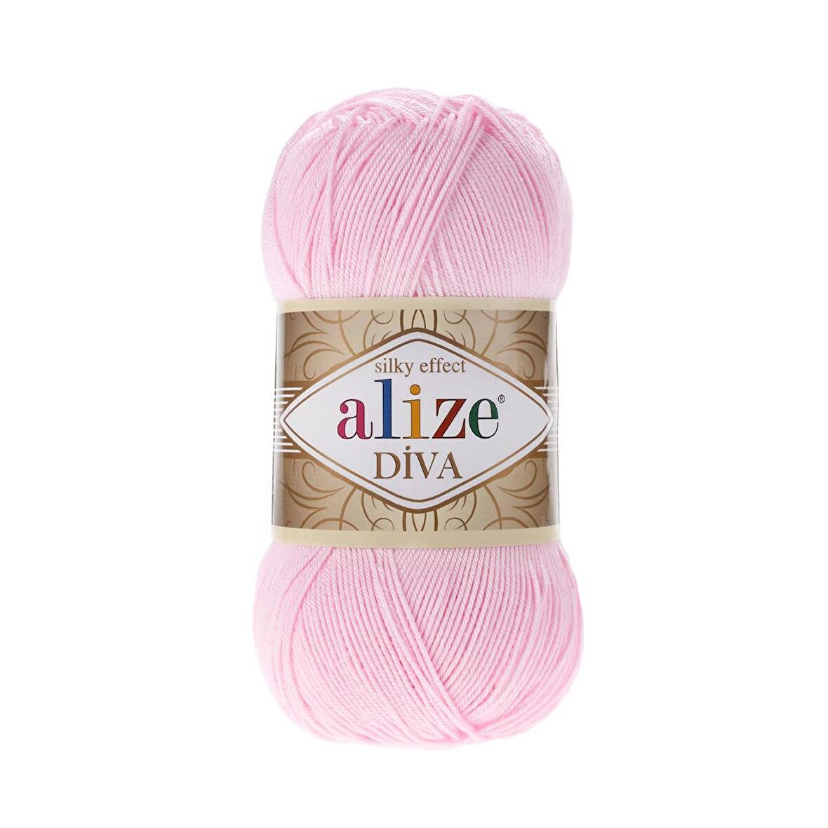 Alize Diva El Örgü İpliği - 185 Pembe