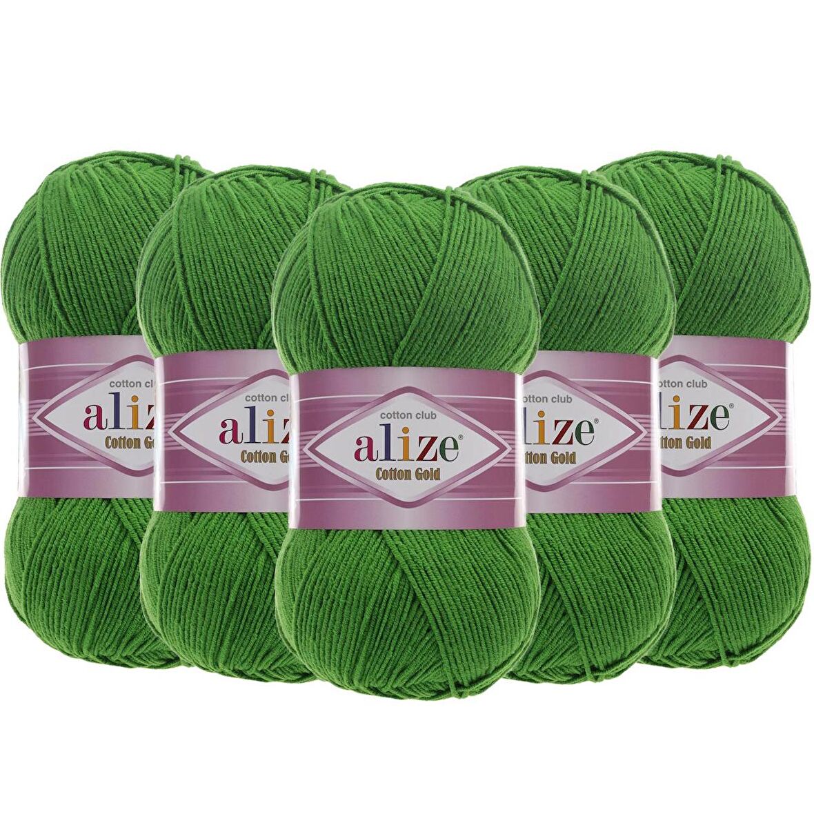 Alize Cotton Gold El Örgü İpliği - 126 Çimen