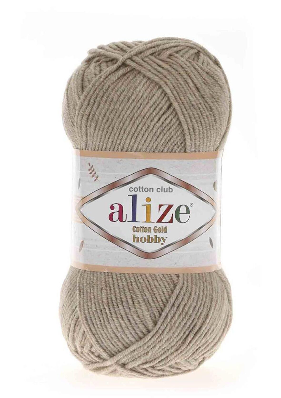 Alize Cotton Gold Hobby El Örgü İpi 50 gr Bej Melanj 152