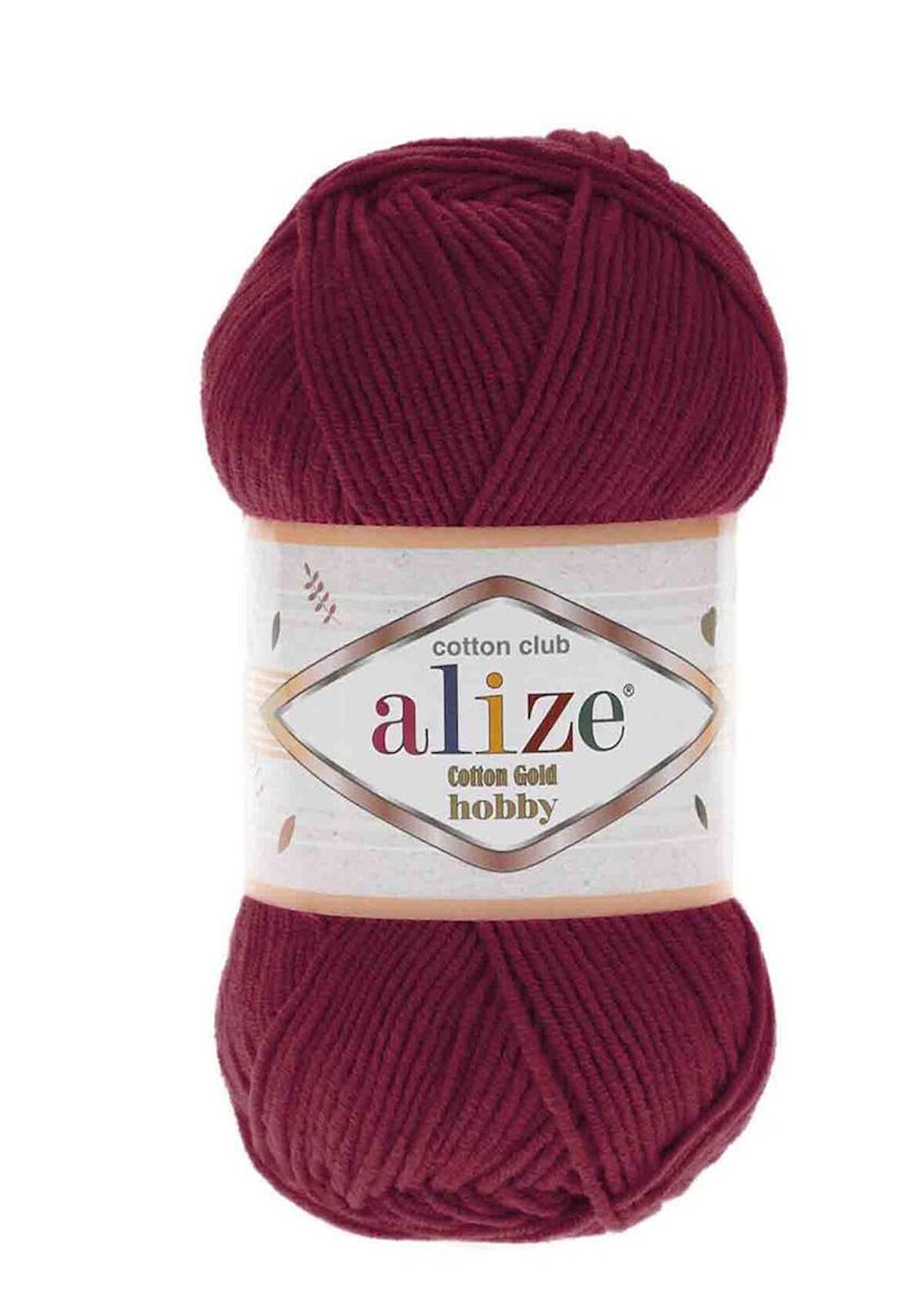 Alize Cotton Gold Hobby El Örgü İpi 50 gr Vişne Çürüğü 390