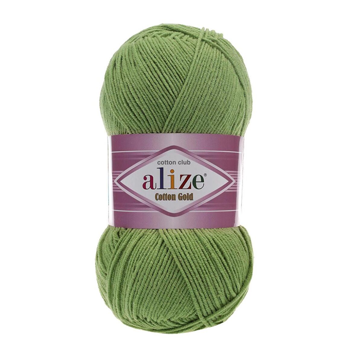 Alize Cotton Gold El Örgü İpliği - 485 Kuru Nane