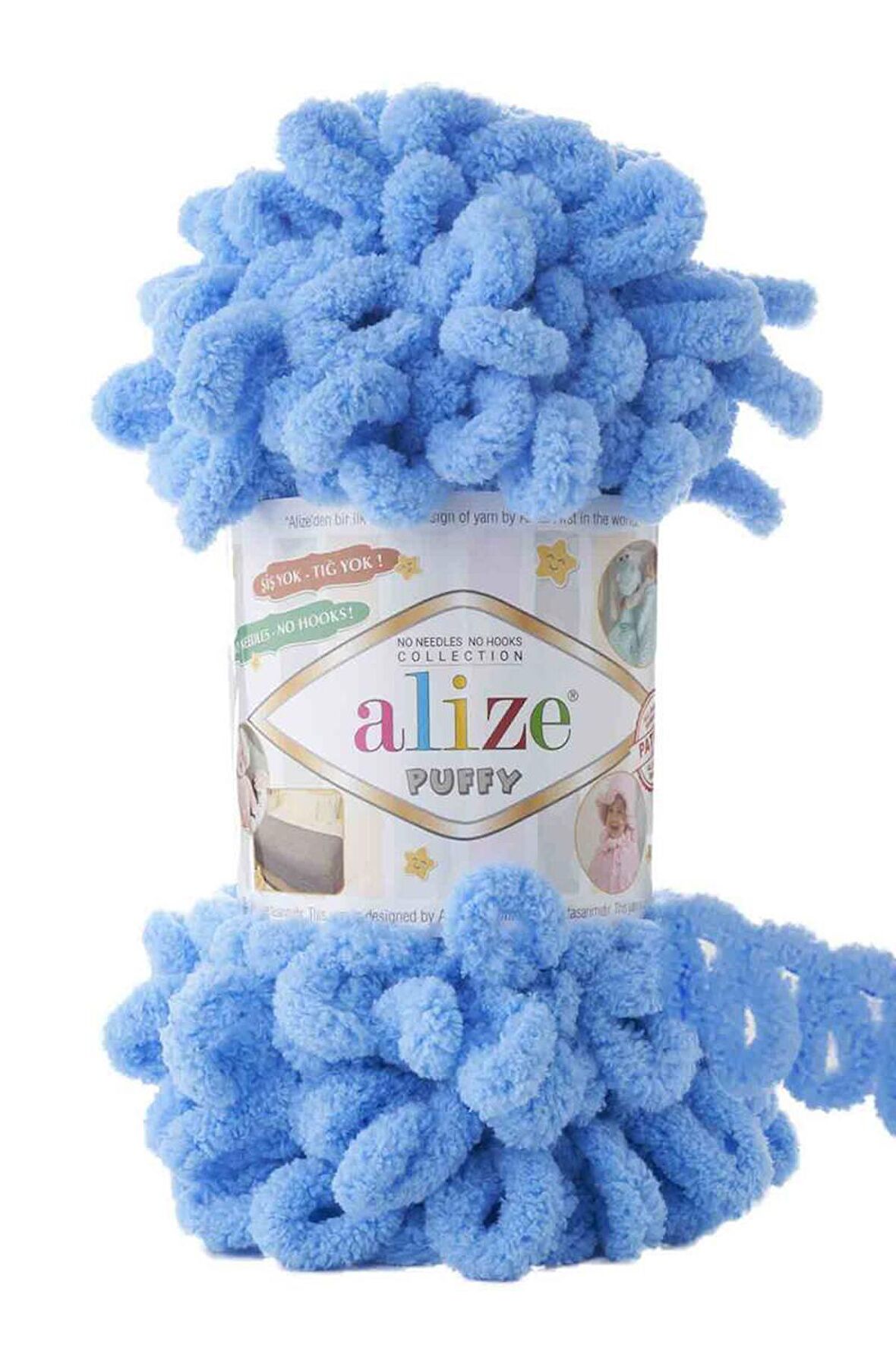 Alize Puffy El Örgü İpi Mavi 289