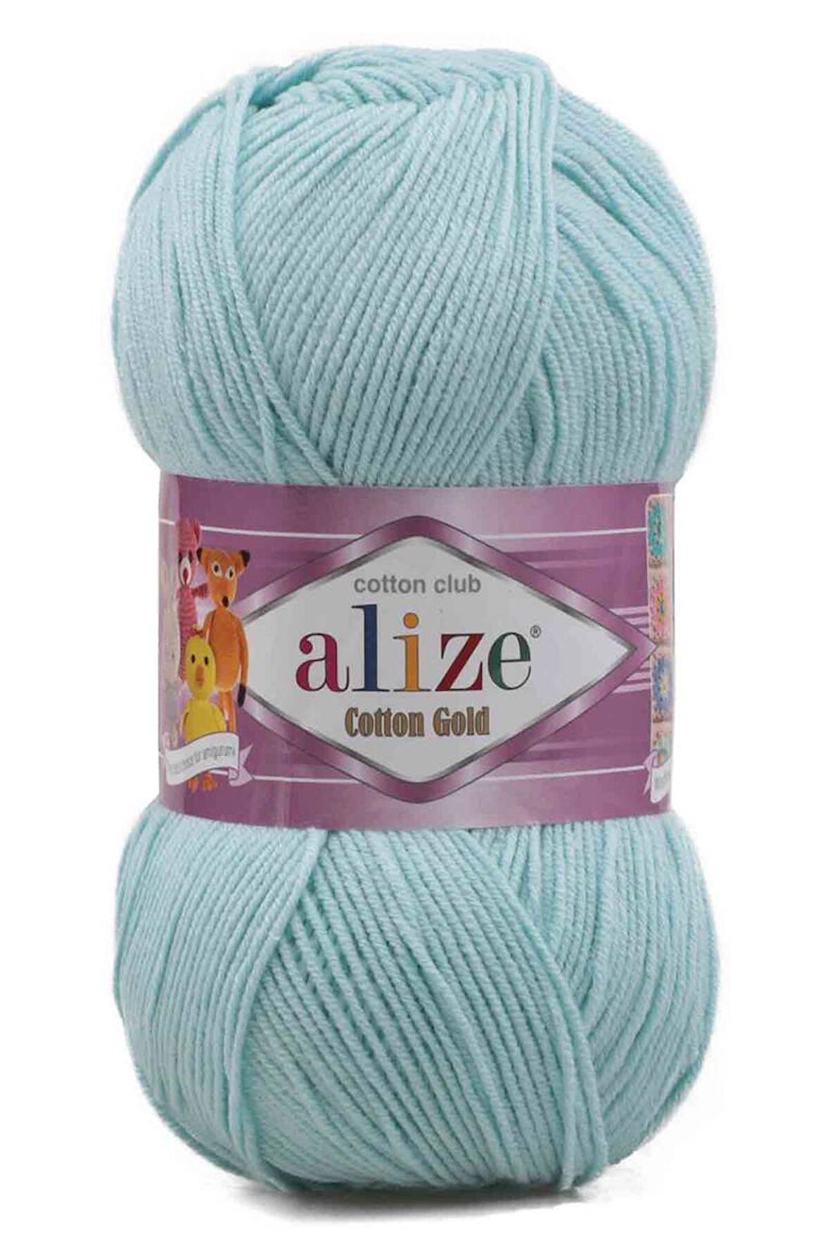 Alize Cotton Gold El Örgü İpi Buz Mavisi 514