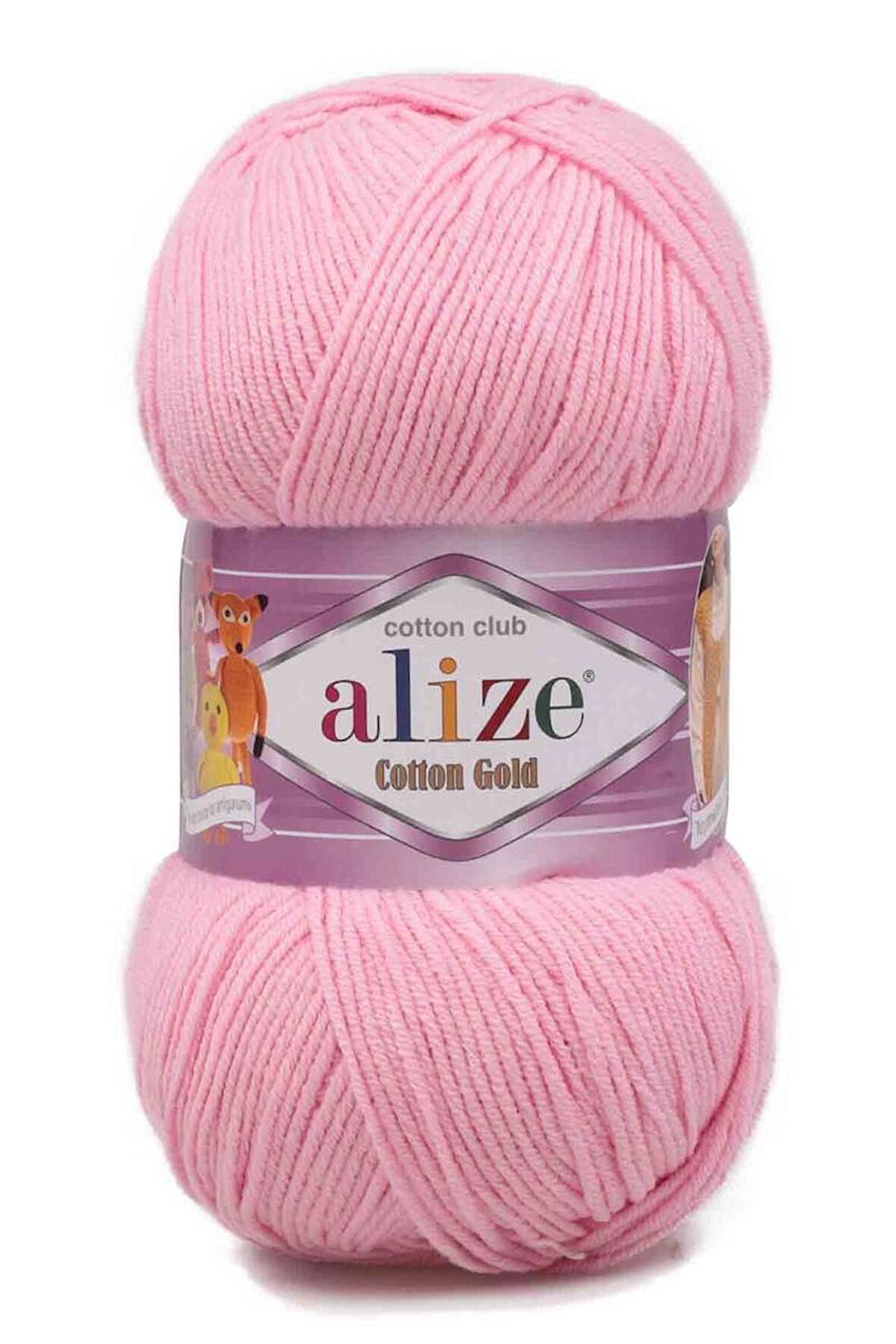 Alize Cotton Gold El Örgü İpi Balerin Pembesi 518