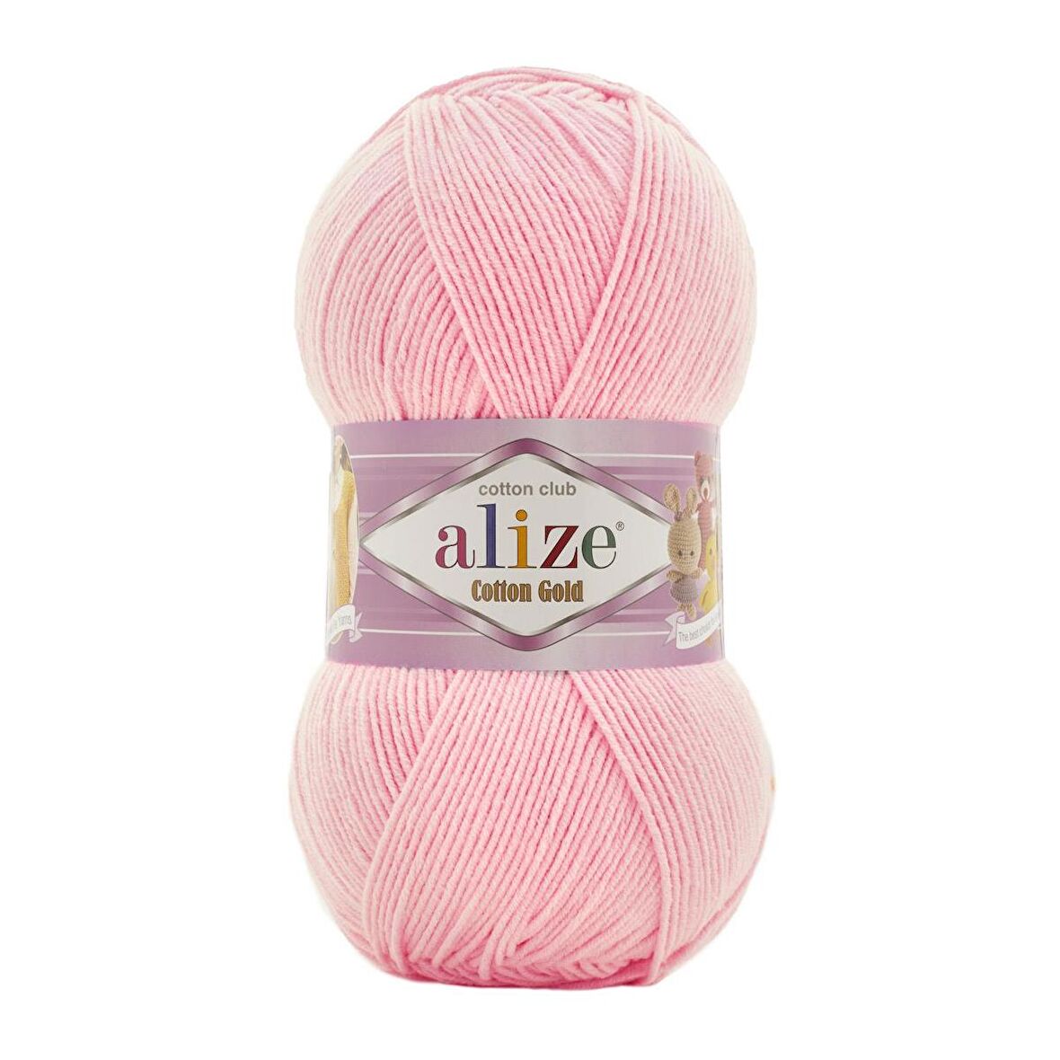 Alize Cotton Gold El Örgü İpliği - 518 Pembe