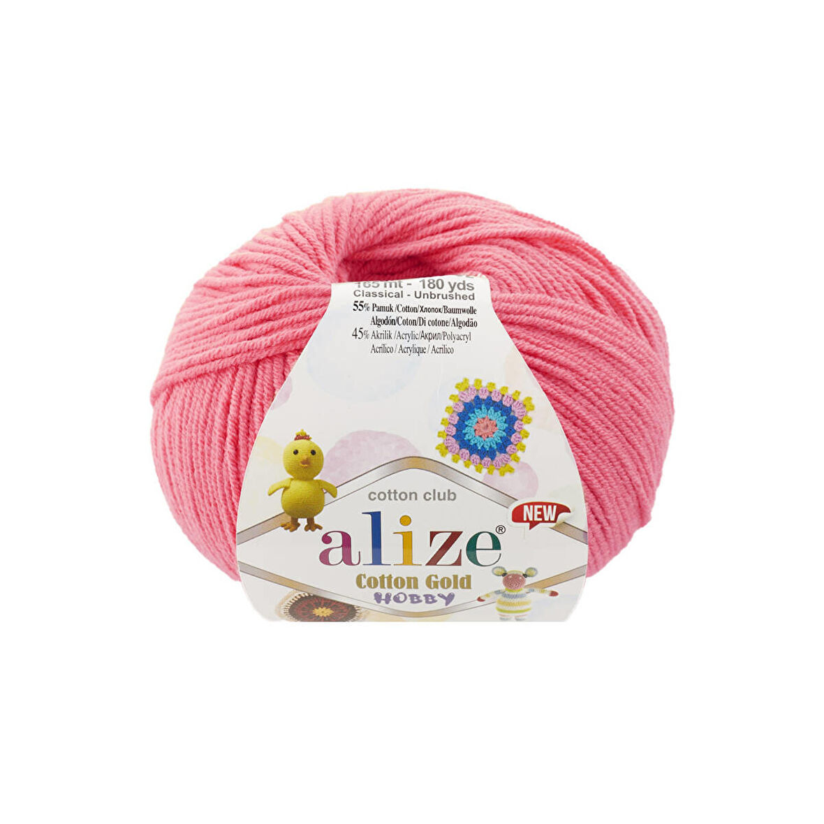 Alize Cotton Gold Hobby New Şeker Pembe 033