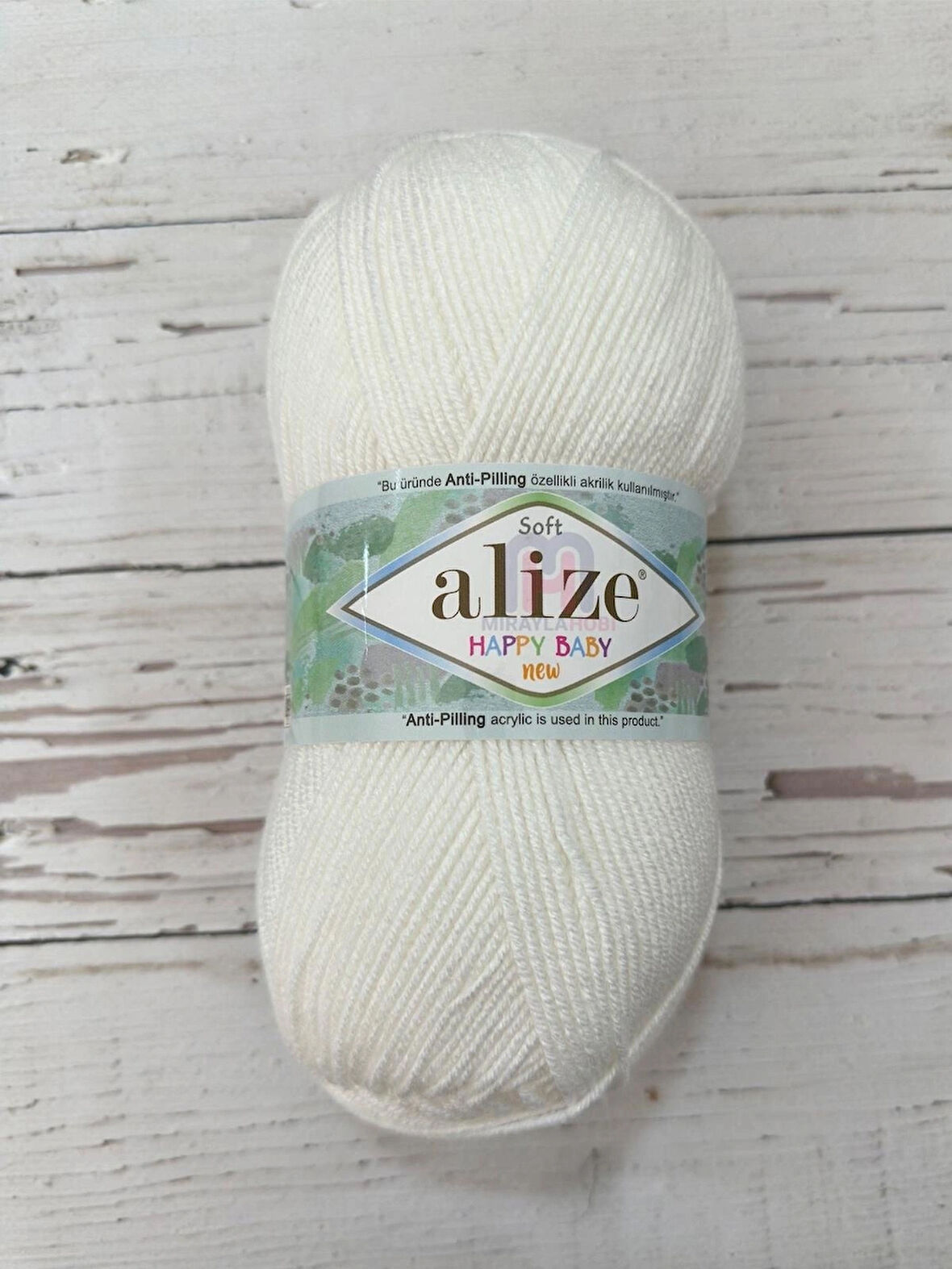 Alize Happy Babby New 55 Beyaz 1 Adet