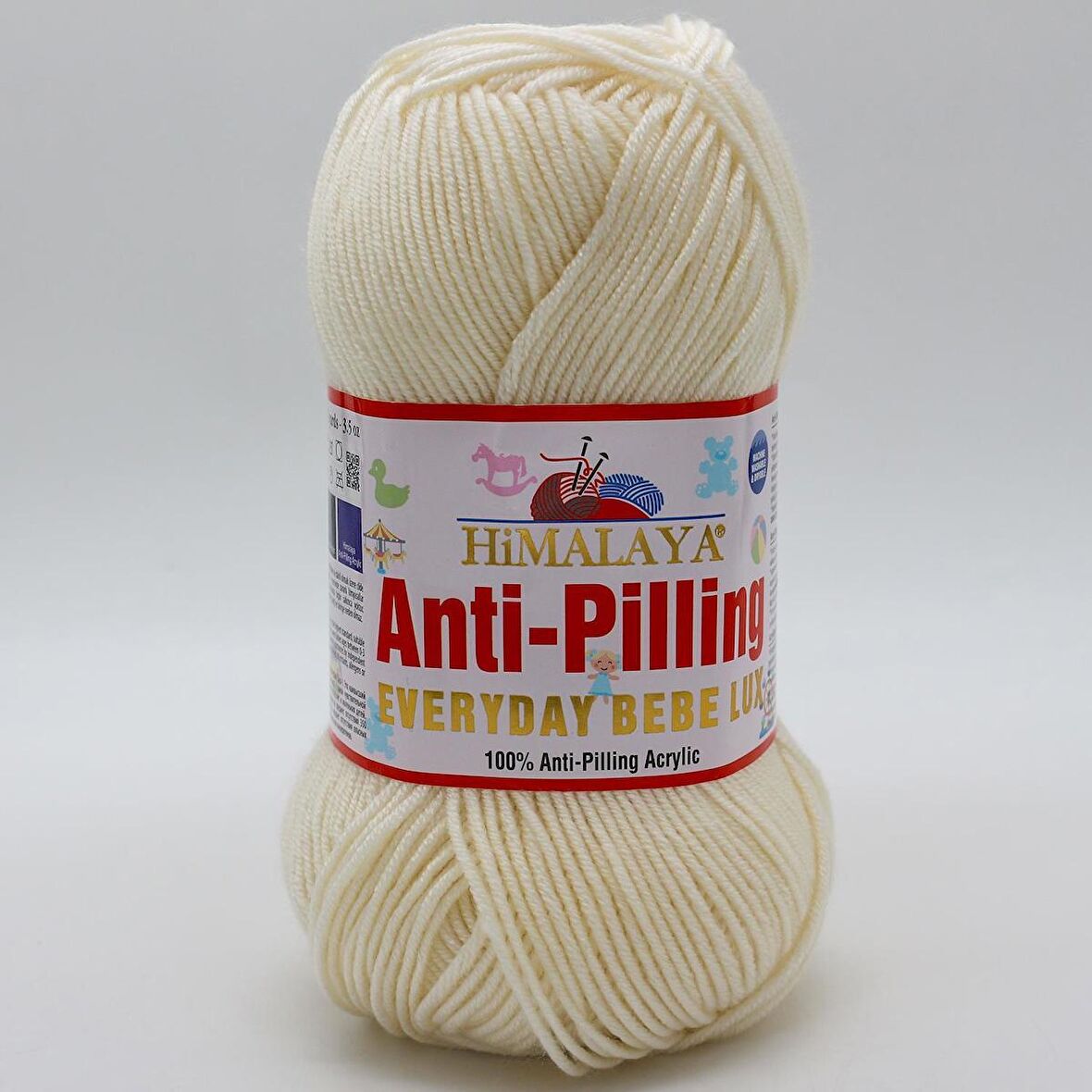 Himalaya Everyday Bebe Lux Anti Pilling El Örgü İpliği - 70402 Krem