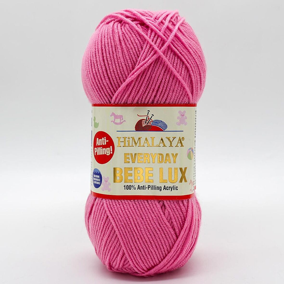Himalaya Everyday Bebe Lux Anti Pilling El Örgü İpliği - 70420 Pembe