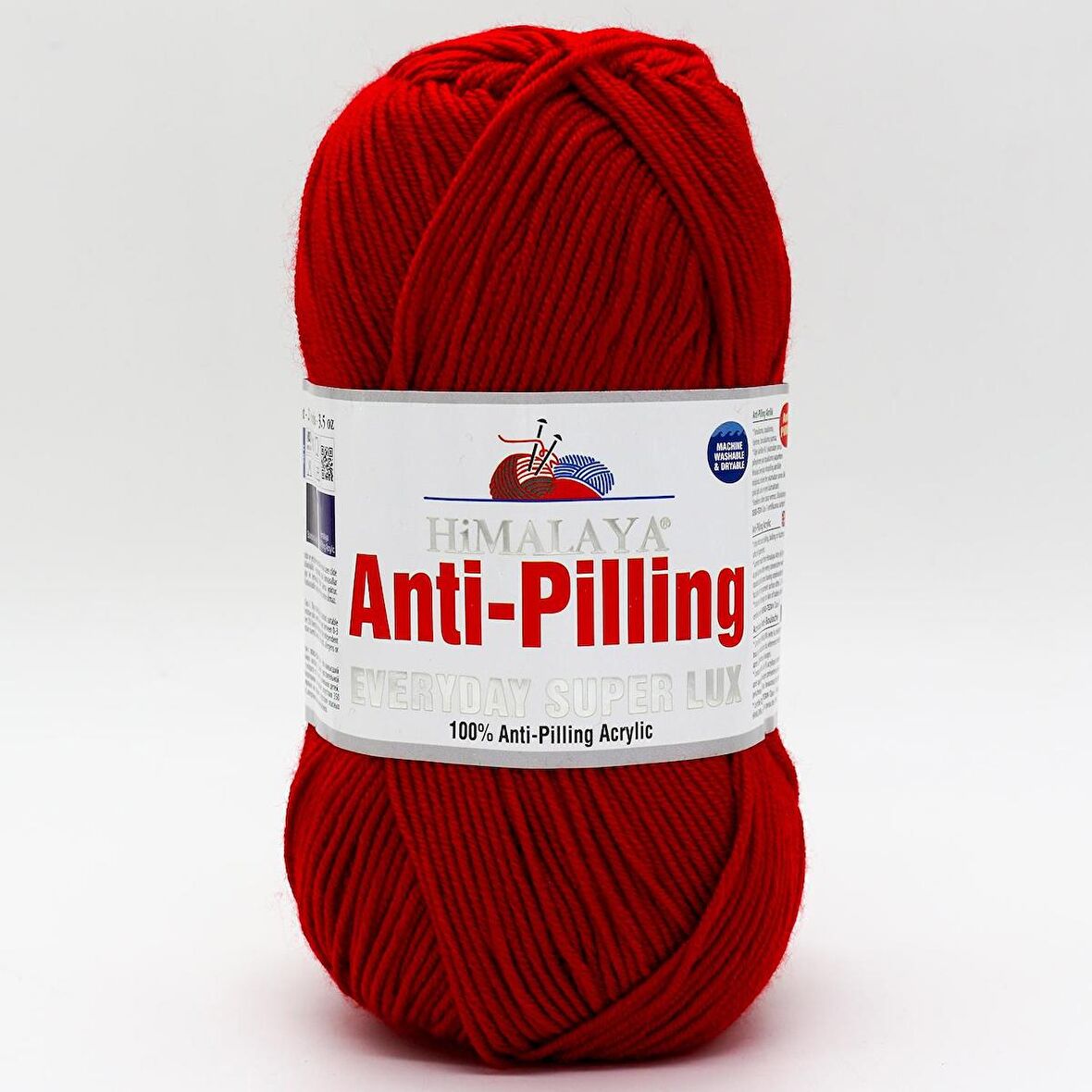 Himalaya Everyday Super Lux Anti Pilling El Örgü İpliği - 73407 Kırmızı