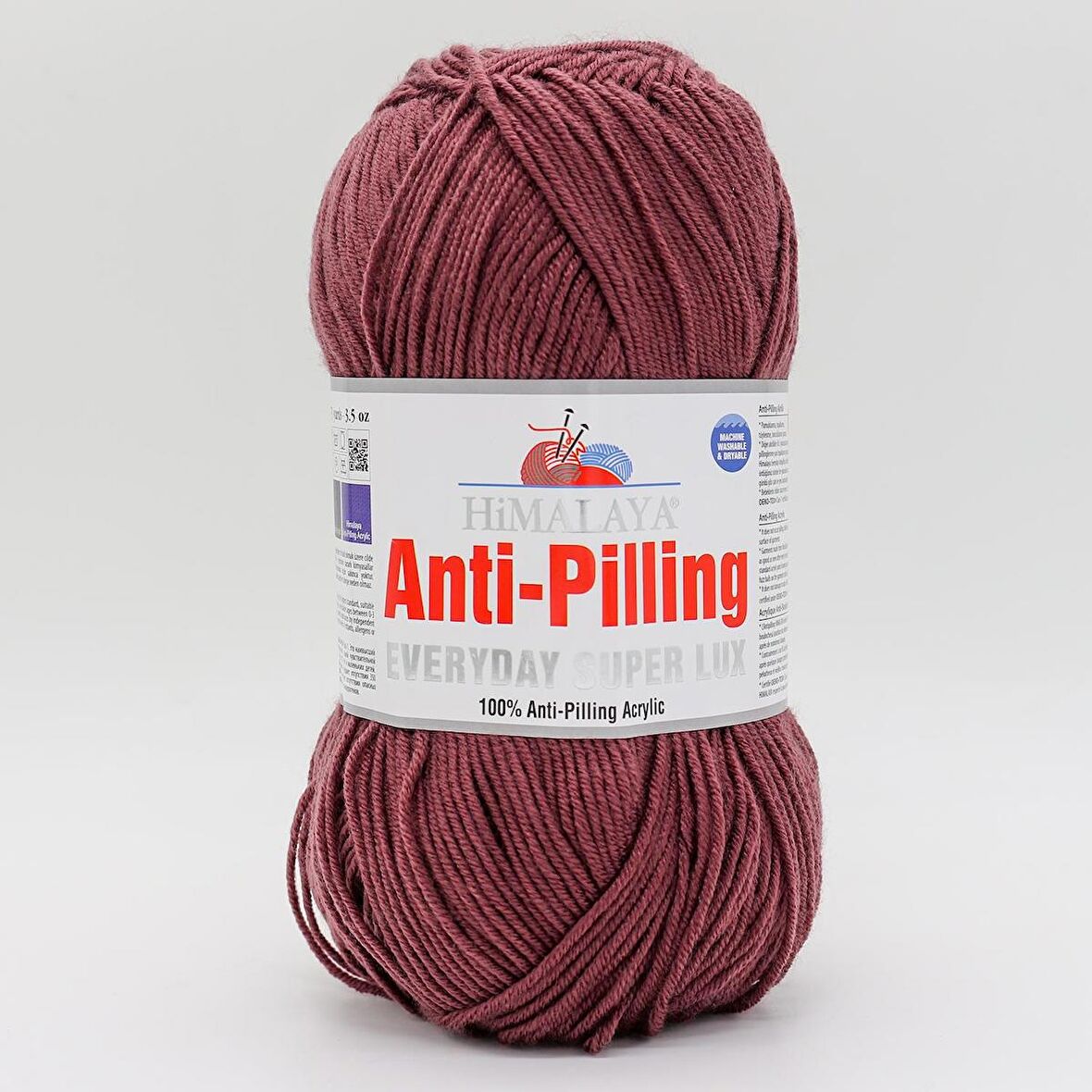Himalaya Everyday Super Lux Anti Pilling El Örgü İpliği - 73415 Açık Mürdüm