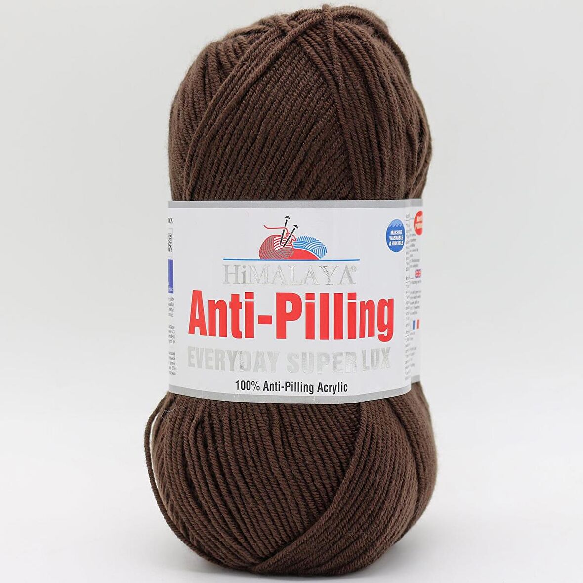 Himalaya Everyday Super Lux Anti Pilling El Örgü İpliği - 73433 Kahverengi