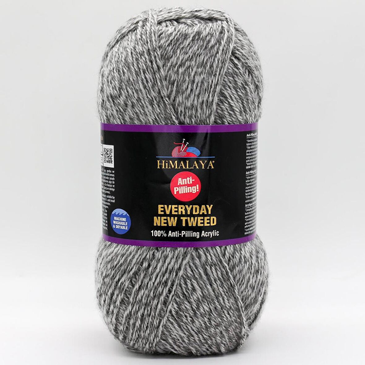 Himalaya Everyday New Tweed Anti Pilling El Örgü İpliği - 75111 Gri