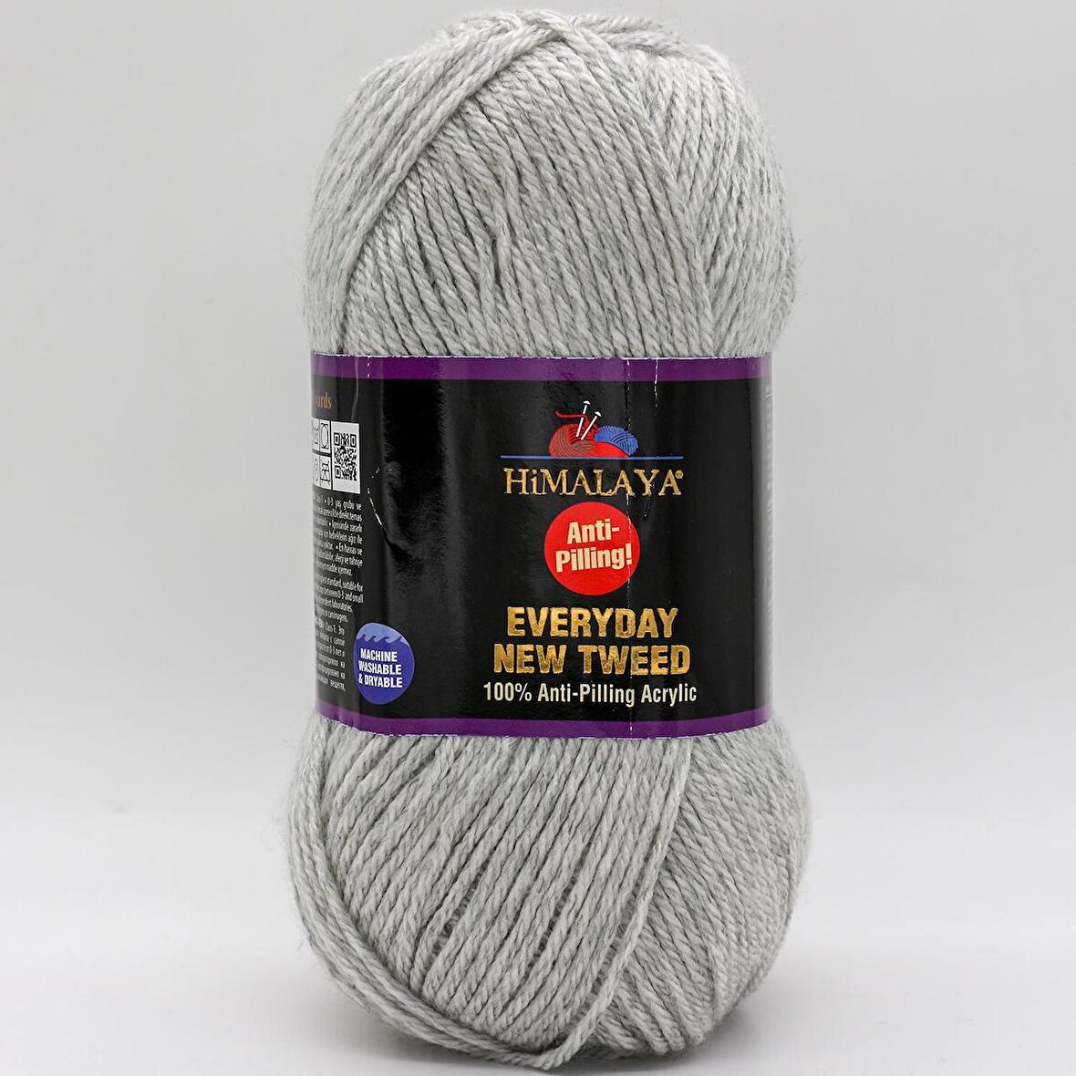 Himalaya Everyday New Tweed Anti Pilling El Örgü İpliği - 75113 Açık Gri