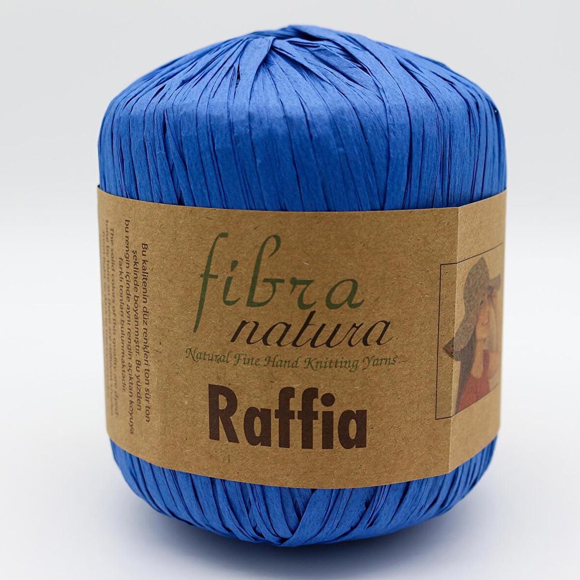 Himalaya Fibra Natura Raffia - 116-13 Mavi