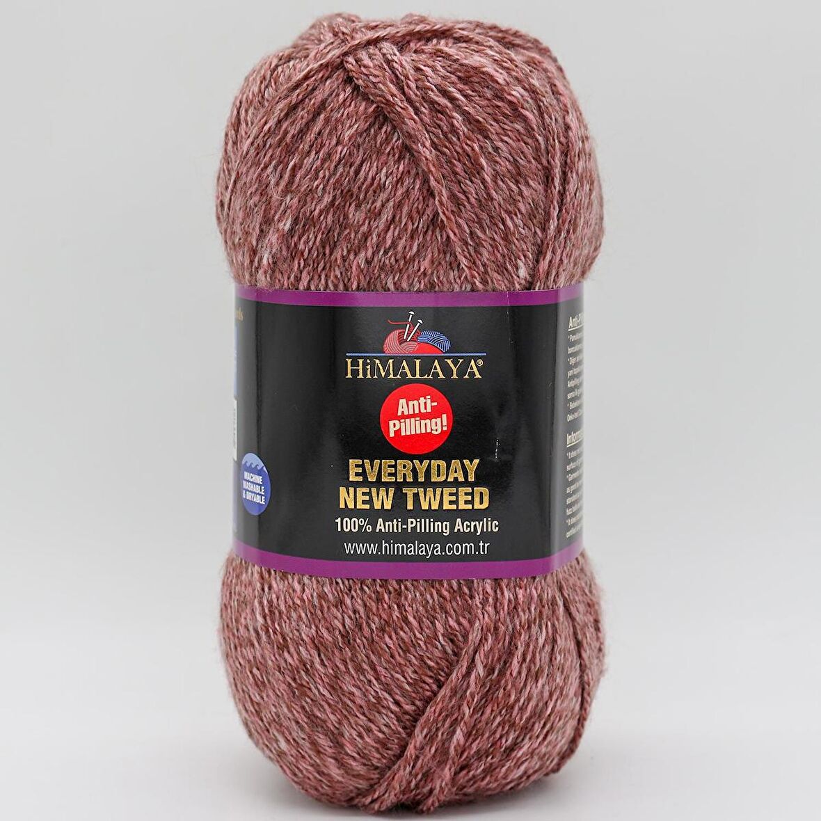 Himalaya Everyday New Tweed Anti Pilling El Örgü İpliği - 75120 Gül Kurusu