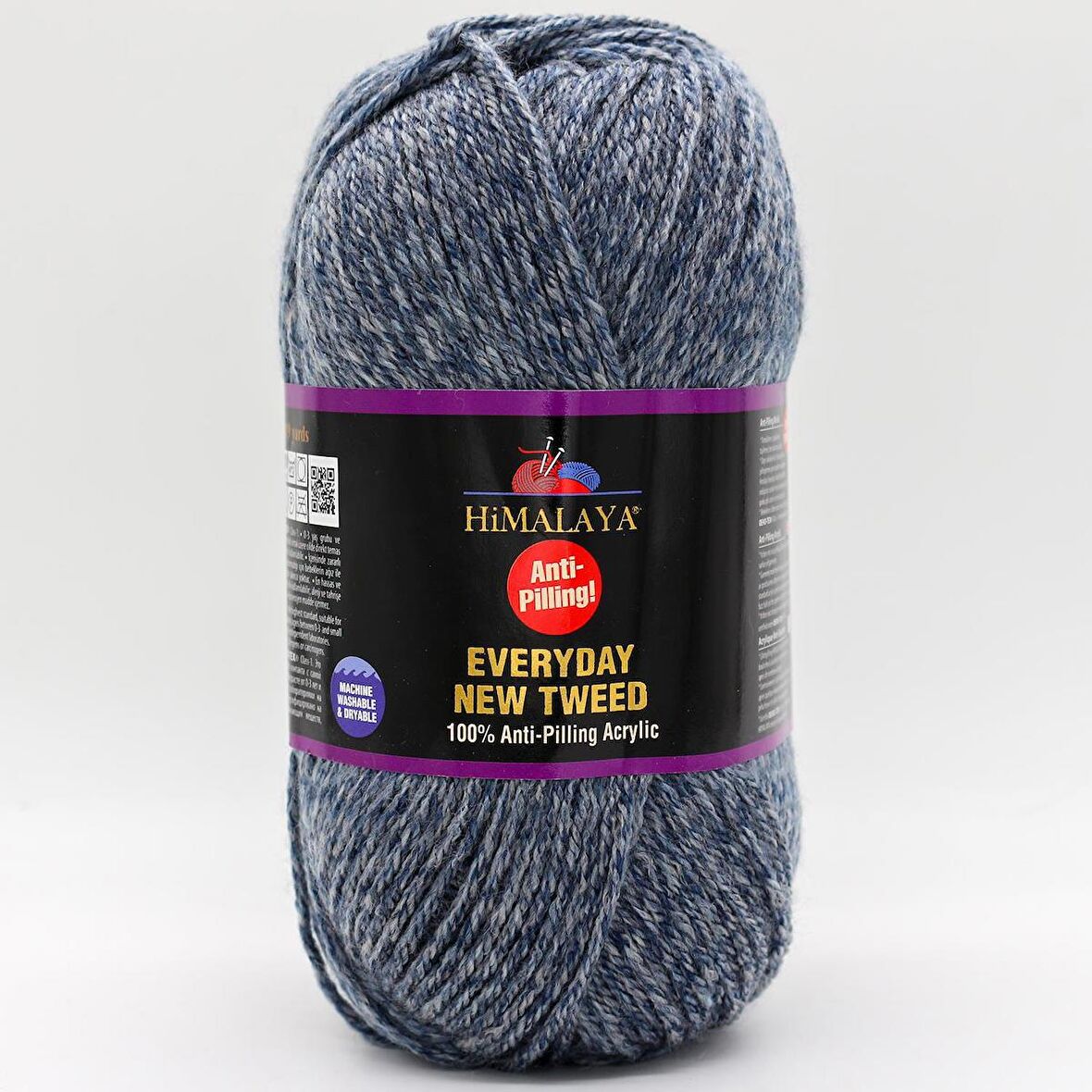 Himalaya Everyday New Tweed Anti Pilling El Örgü İpliği - 75121 Kot Mavi