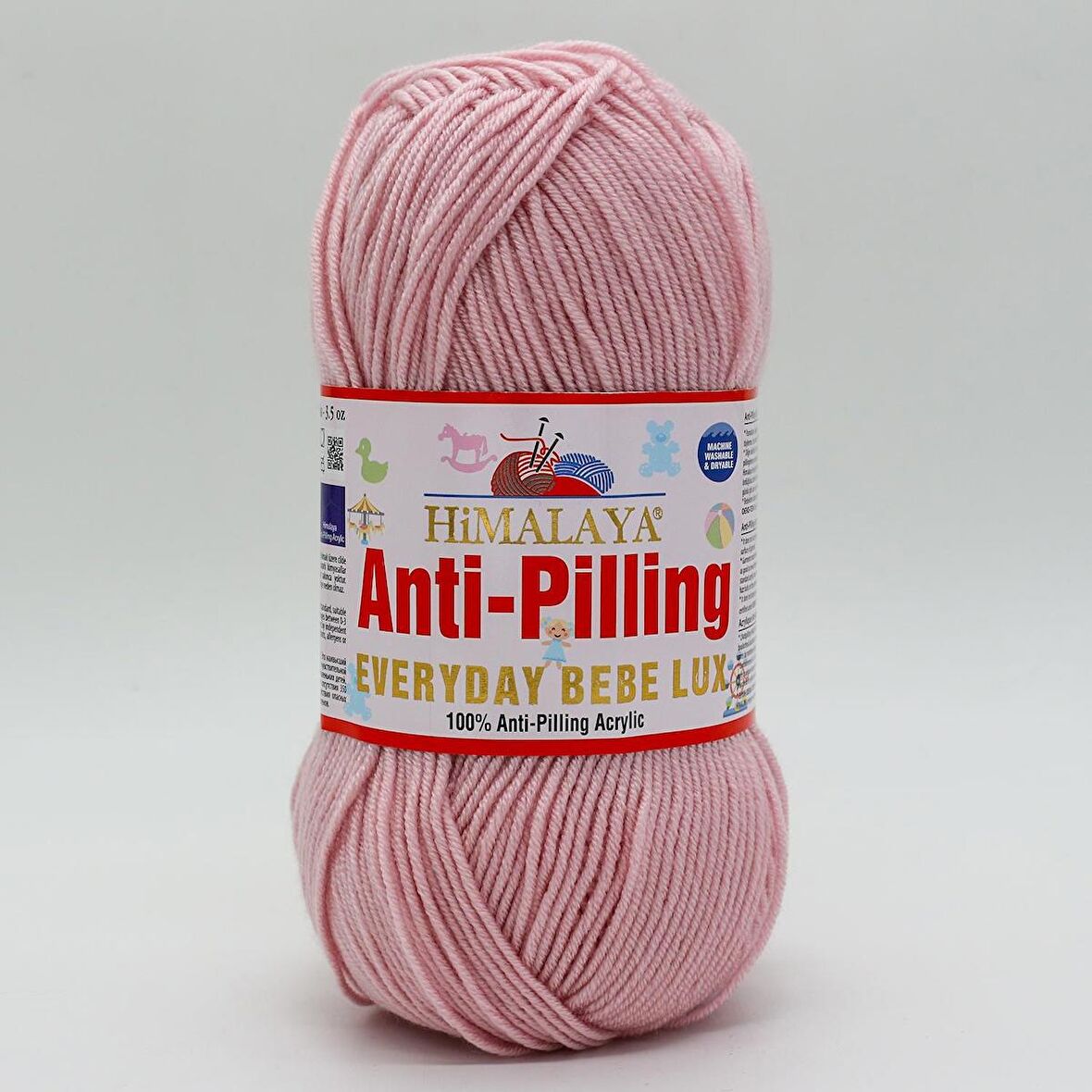 Himalaya Everyday Bebe Lux Anti Pilling El Örgü İpliği - 70441 Pudra Pembe