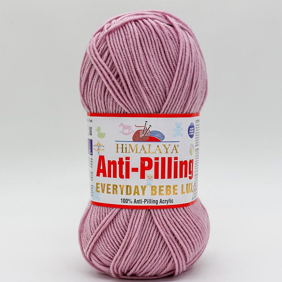 Himalaya Everyday Bebe Lux Anti Pilling El Örgü İpliği - 70451 Gül Kurusu