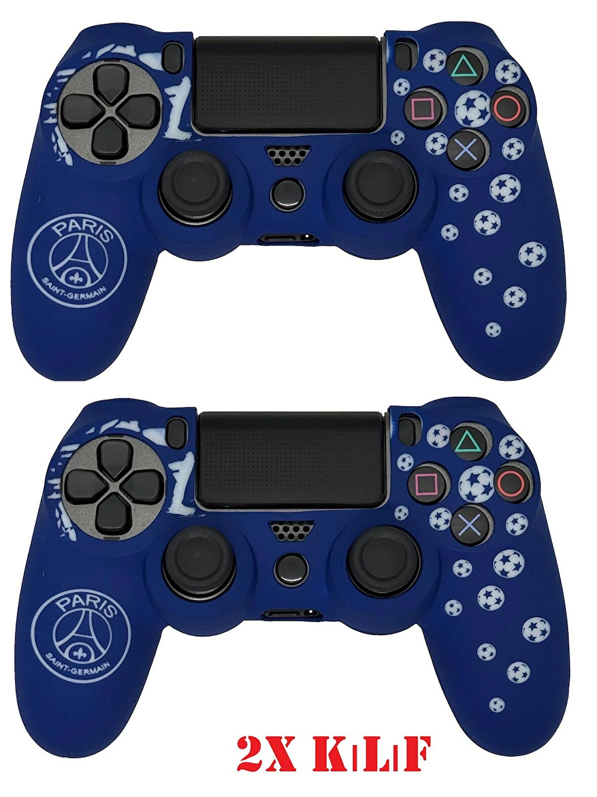  Playstation 4 Desenli Renkli Kol Koruyucu Silikon Kılıf  Ps4 Kol Kılıfı