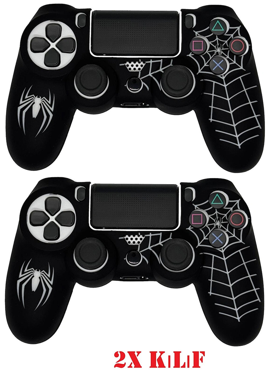 Playstation 4 Desenli Renkli Kol Koruyucu Silikon Kılıf  Ps4 Kol Kılıfı