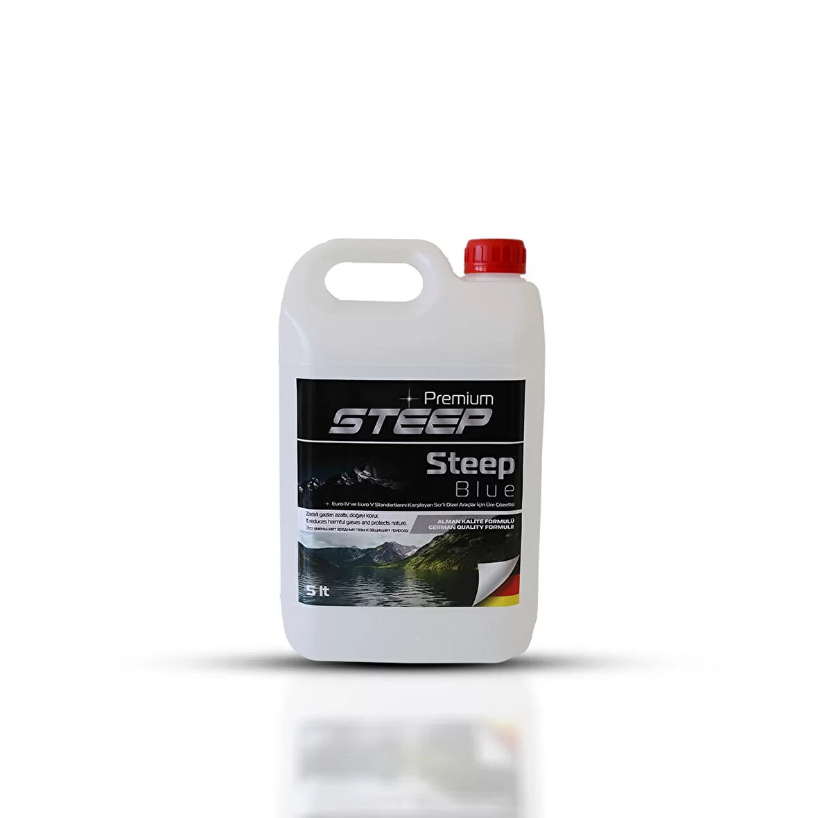 STEEP BLUE 5 LT AUS32 Üre Solüsyonu Euro4/Euro5/Euro6 (SCR Sistemi Olan Araçlar İçin)