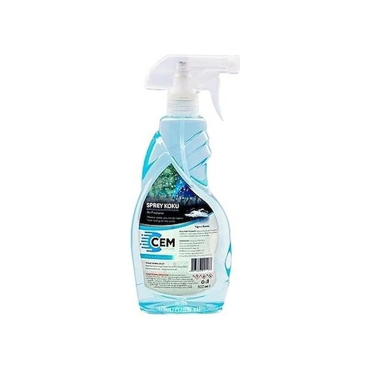 CEM CAR CARE Sprey Koku Air Fresher Yağmur Esintisi 500 ML