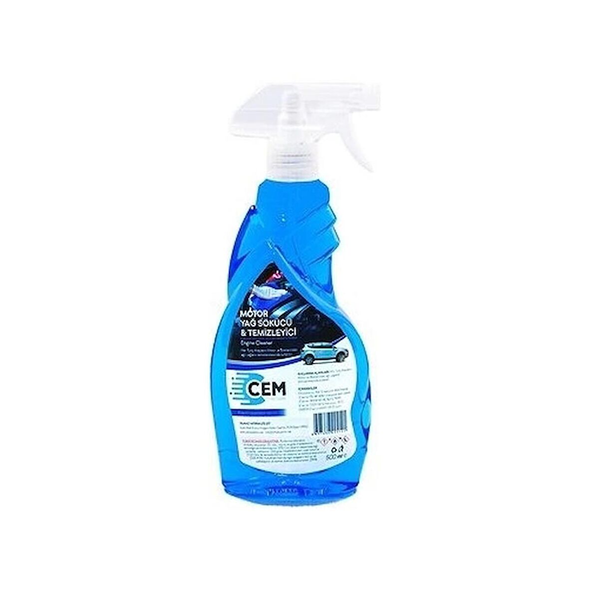 CEM CAR CARE Motor Yağ Sökücü ve Temizleyici 500 ML