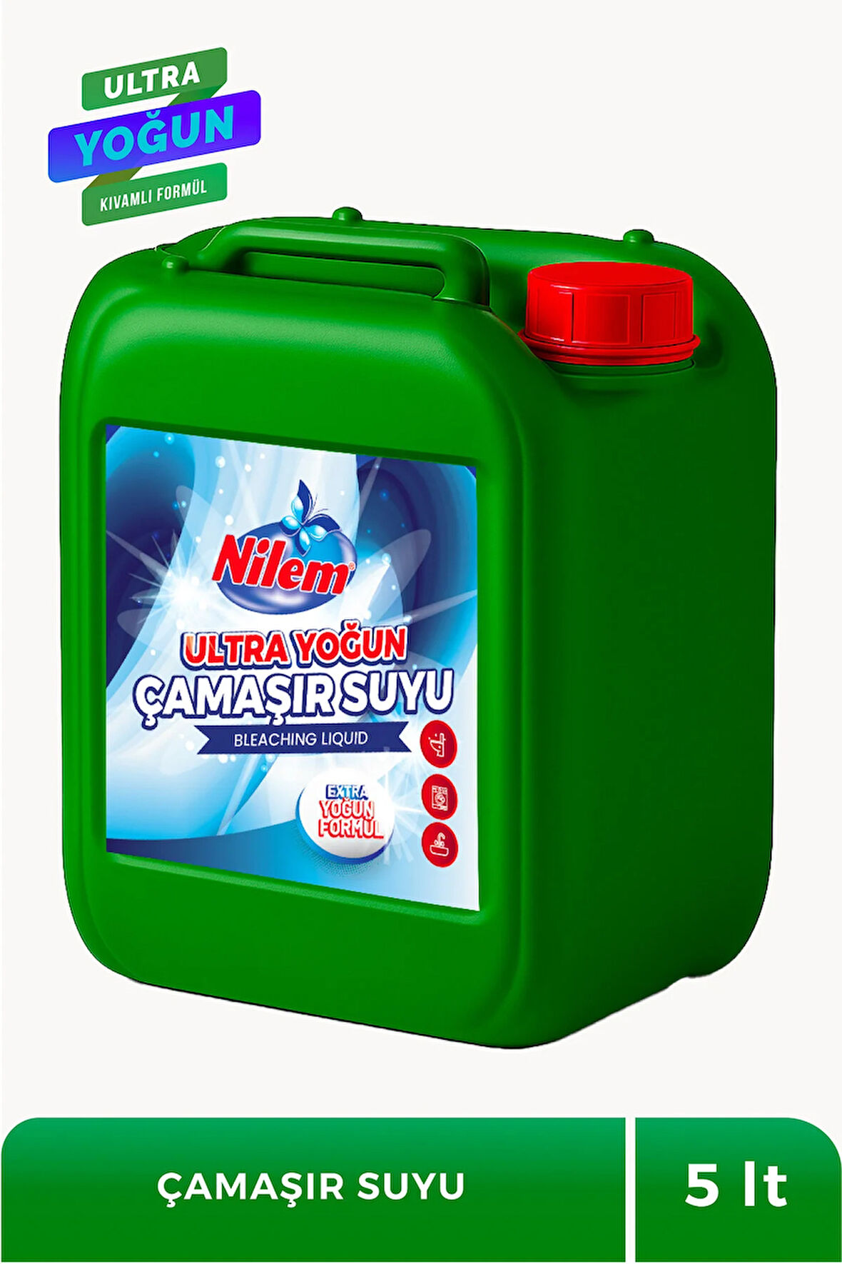Nilem Ultra Yoğun Çamaşır Suyu 5 L