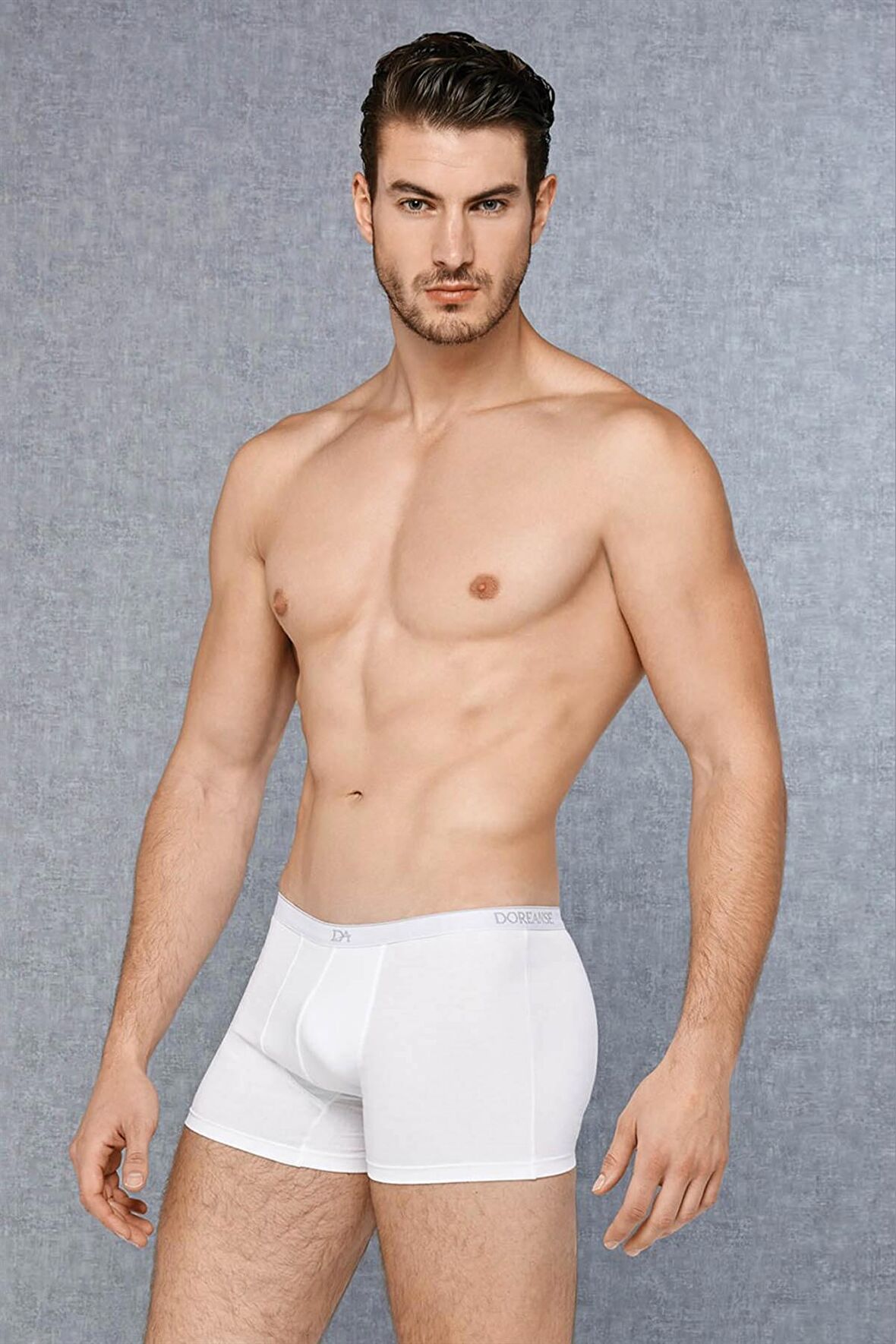 DOREANSE 1717 ERKEK BEYAZ BOXER