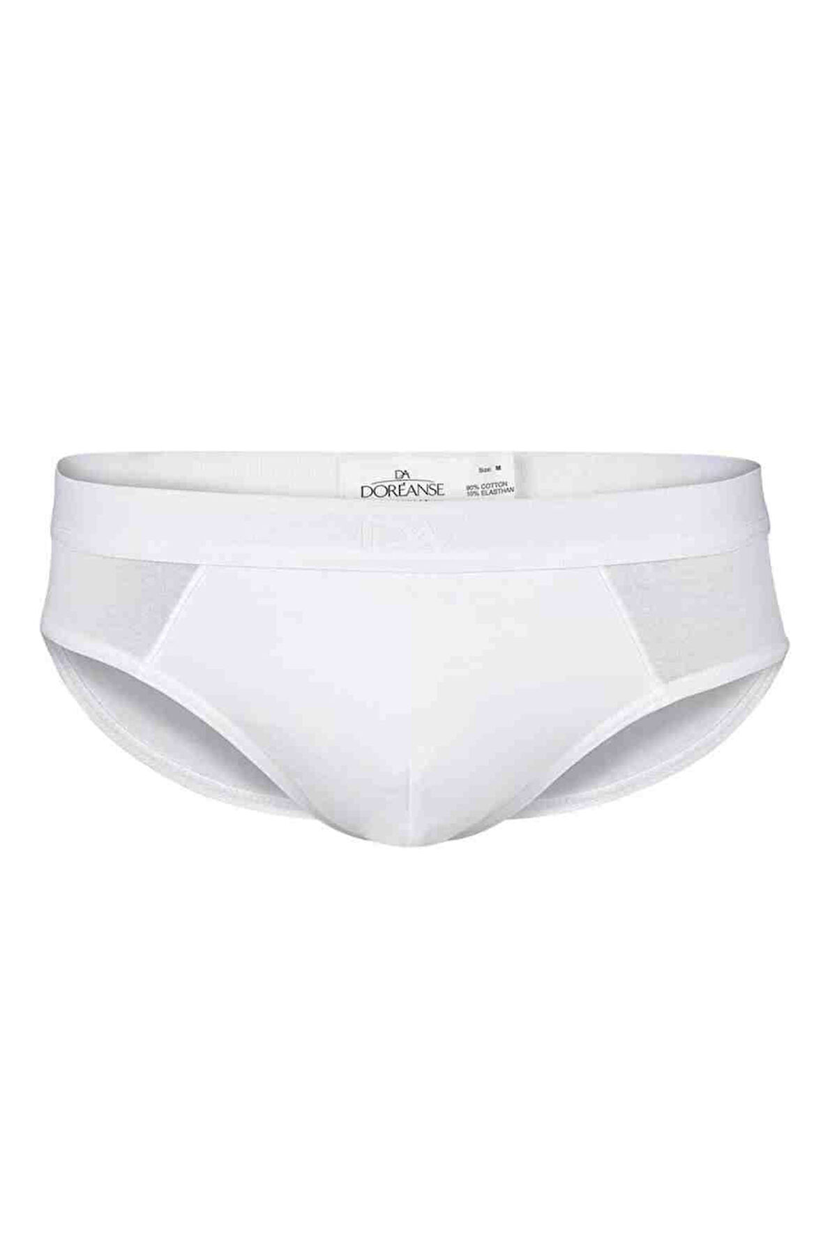 Doreanse Erkek Renkli Pamuklu Bel Bandı 3'lü Slip Külot 1327
