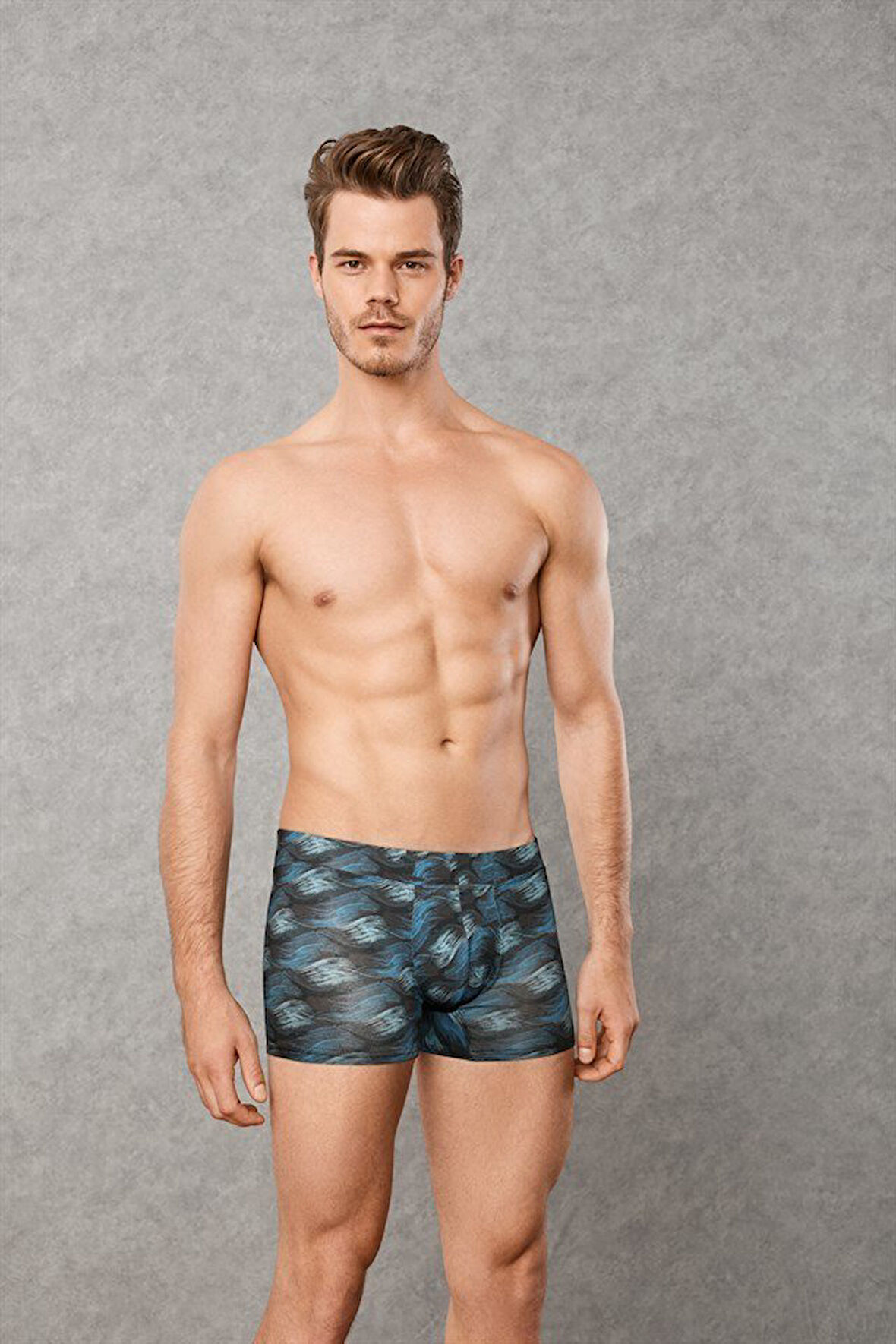 Doreanse Erkek Modal Çok Renkli Baskılı Torbalı Normal Paça Boxer 1735