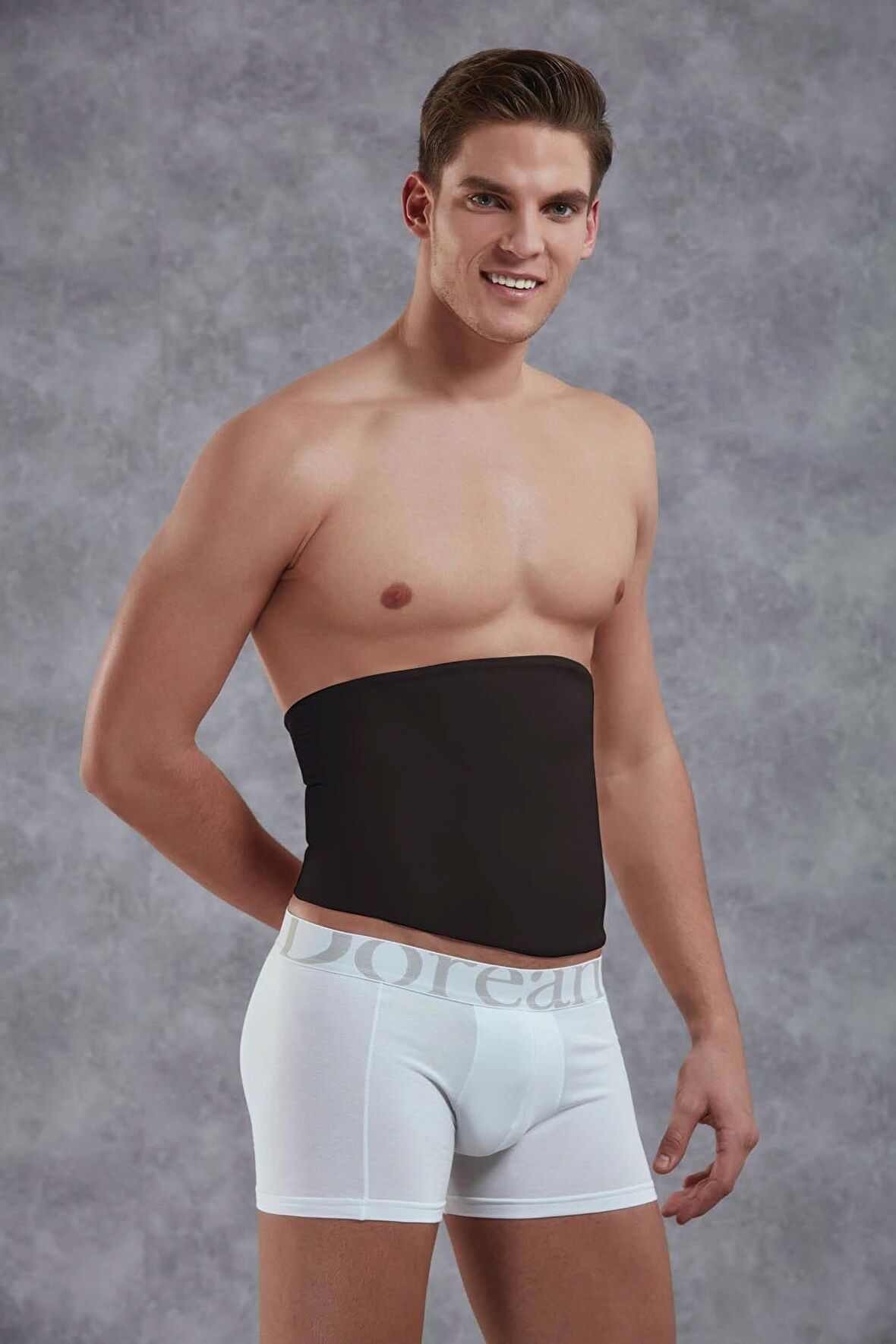 Erkek Siyah Bel Korse 5955