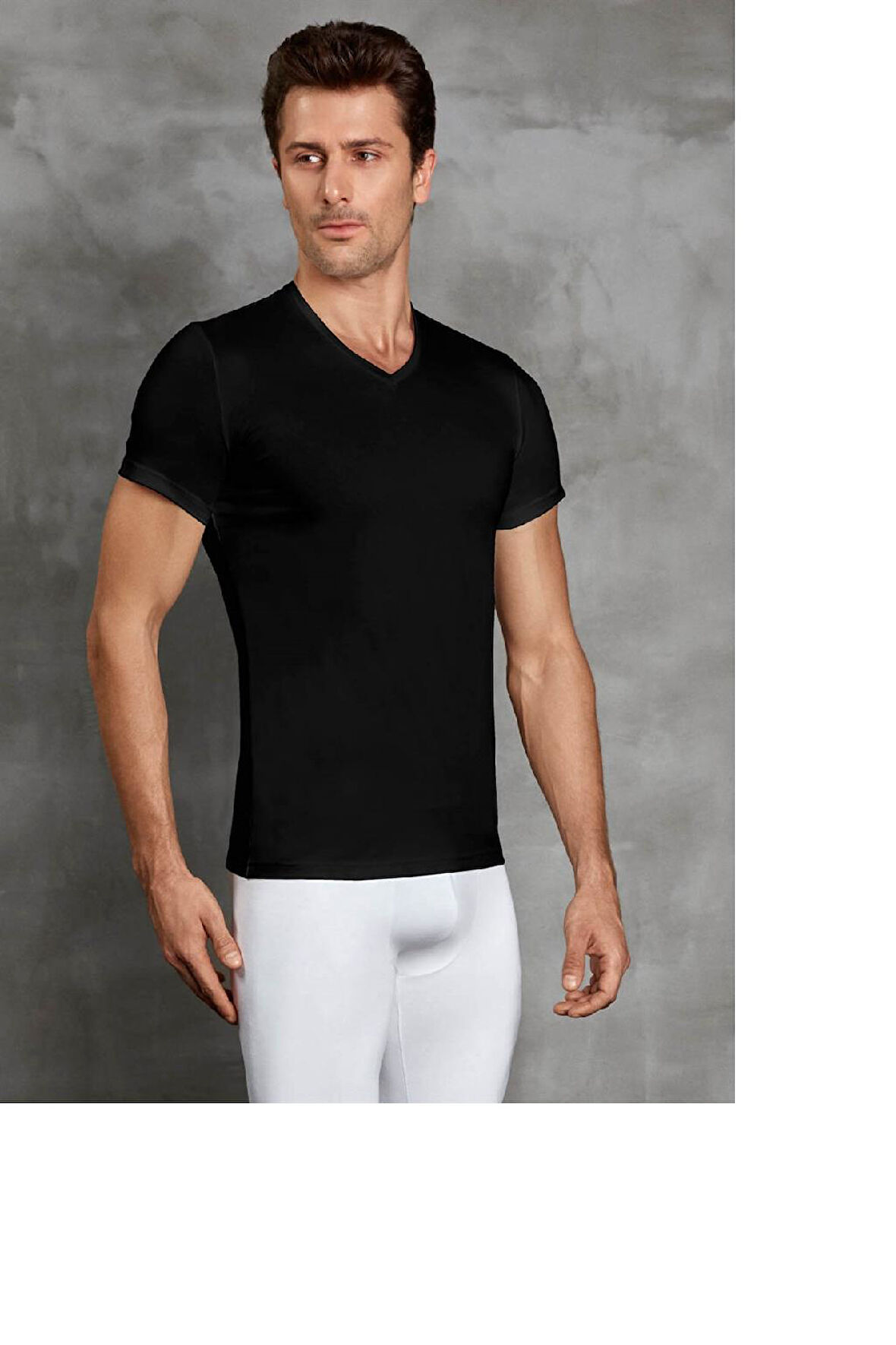 DOREANSE 2890 TERMAL V YAKA t-shirt