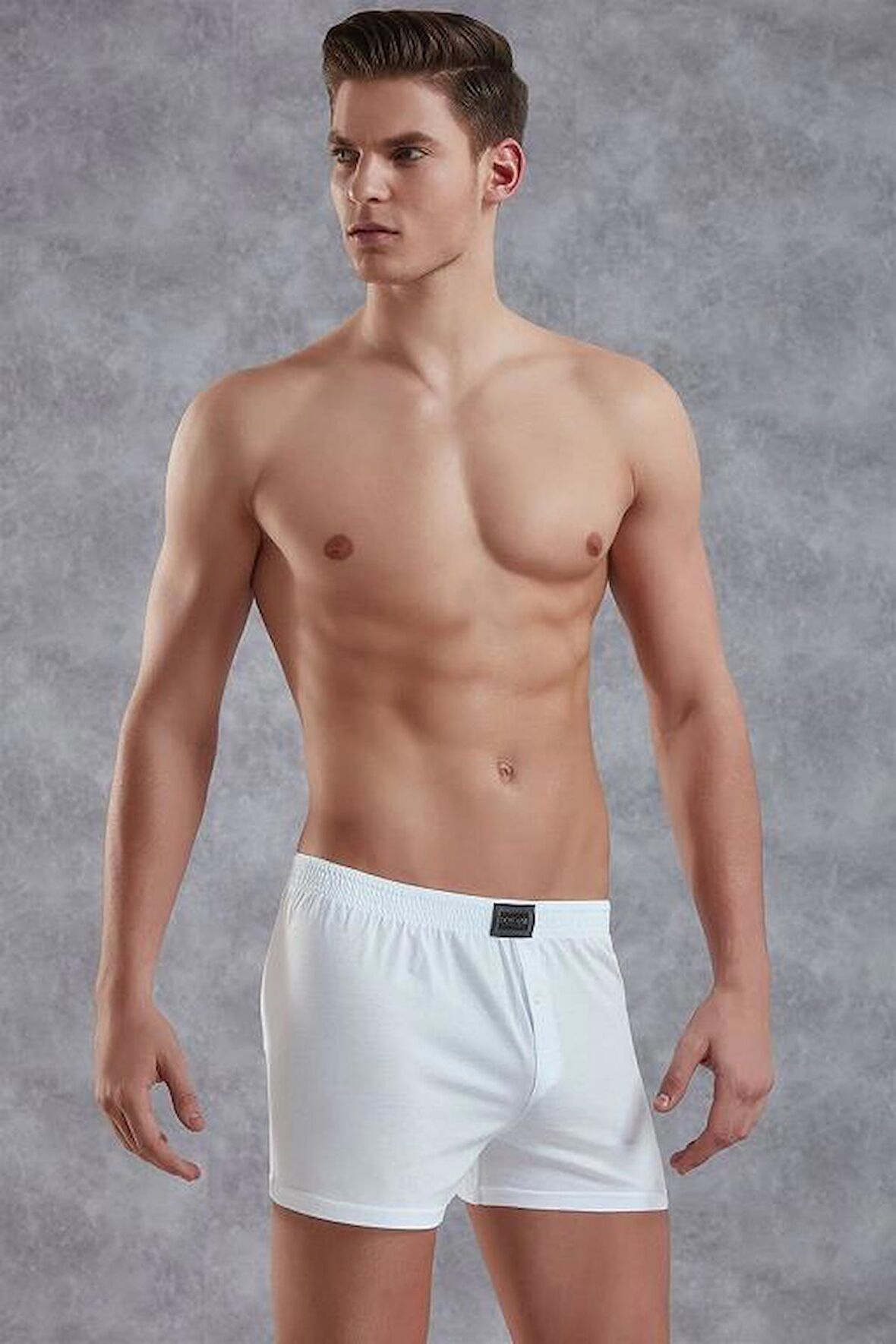 DOREANSE 1511P ERKEK PAMUKLU DÜĞMELİ NORMAL PAÇA BOXER