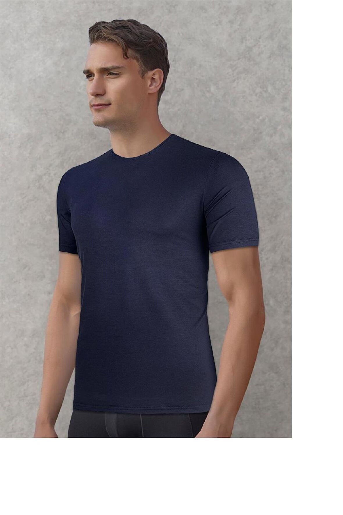DOREANSE 2566 ERKEK  BASİC t-shirt