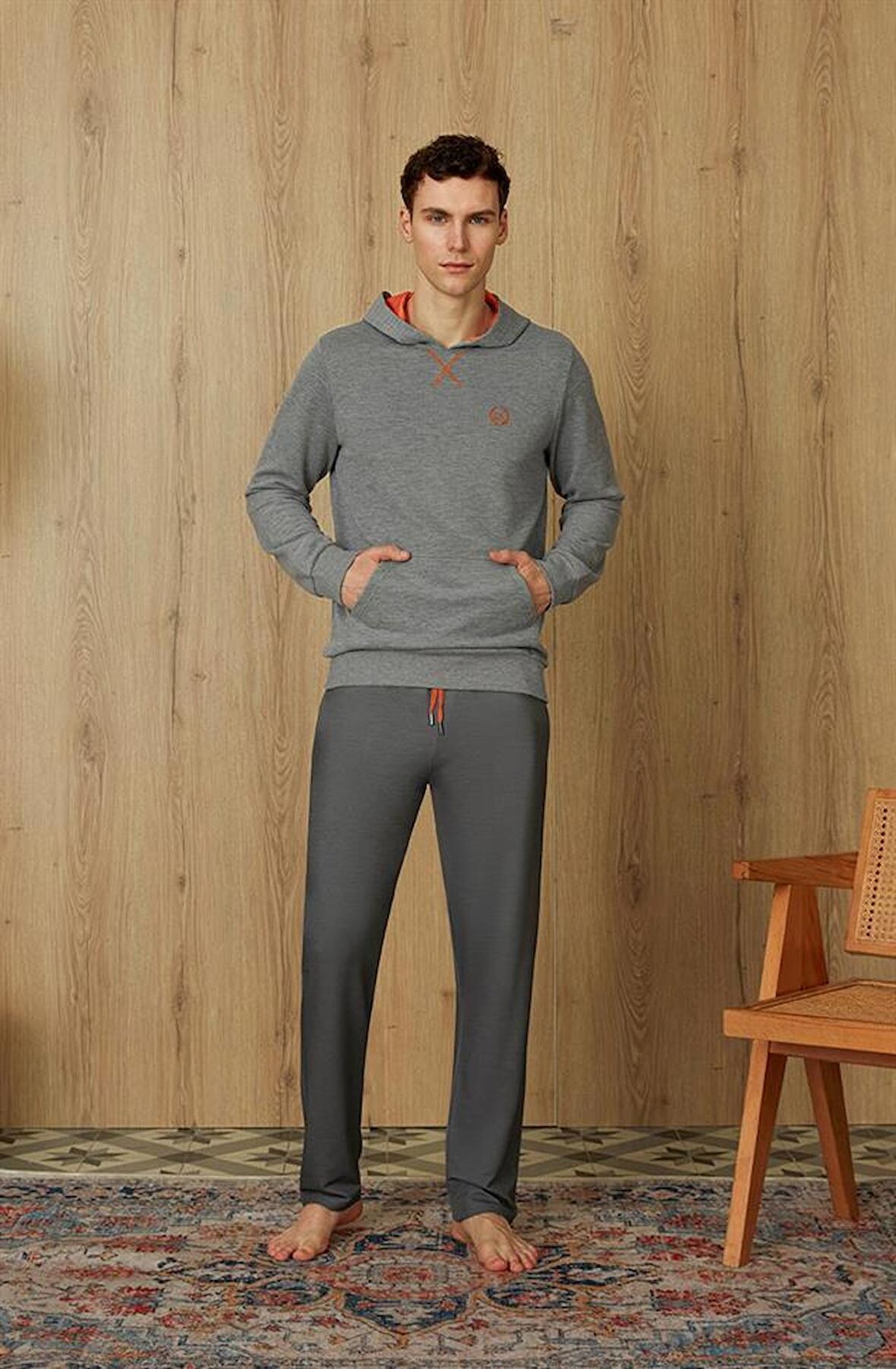 DOREANSE 4714 ERKEK t-shirt & PANTOLON TAKIM