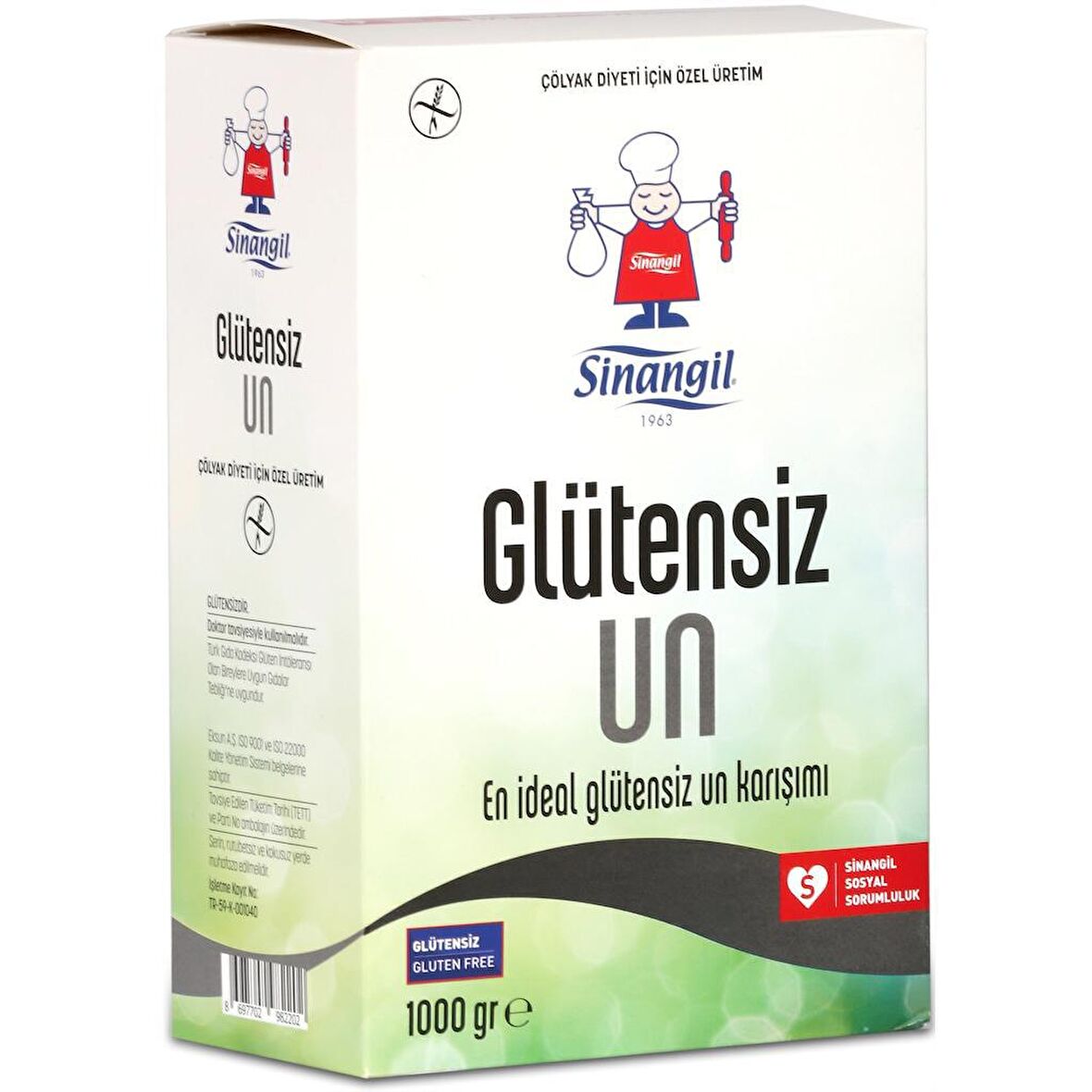 SİNANGİL GLUTENSİZ UN 500 GR