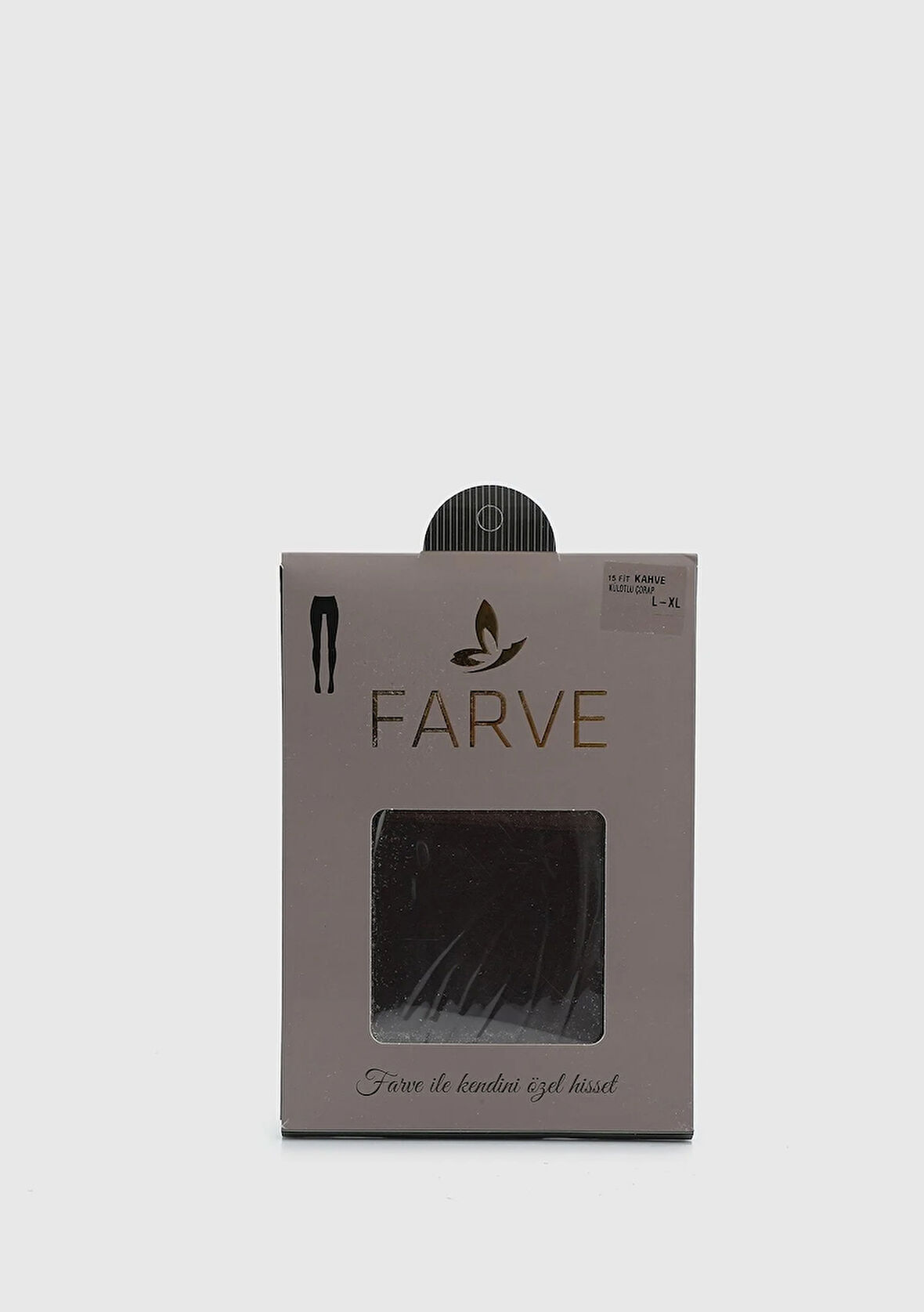 Kahve  Farve FRV07 Kahve Külotlu Çorap
