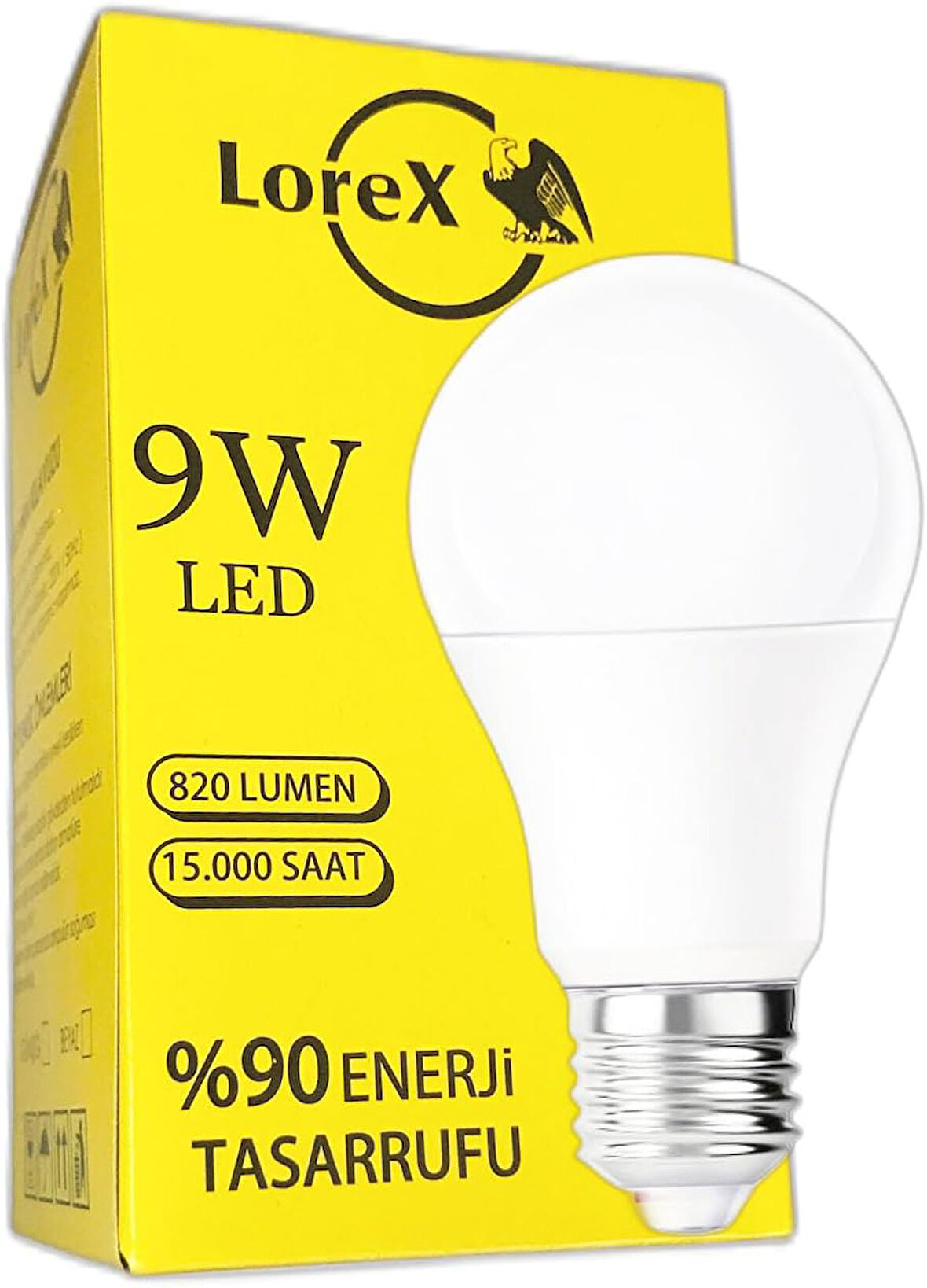 LR-LA9 Led Ampul, Tasarruflu Ampul, 9W