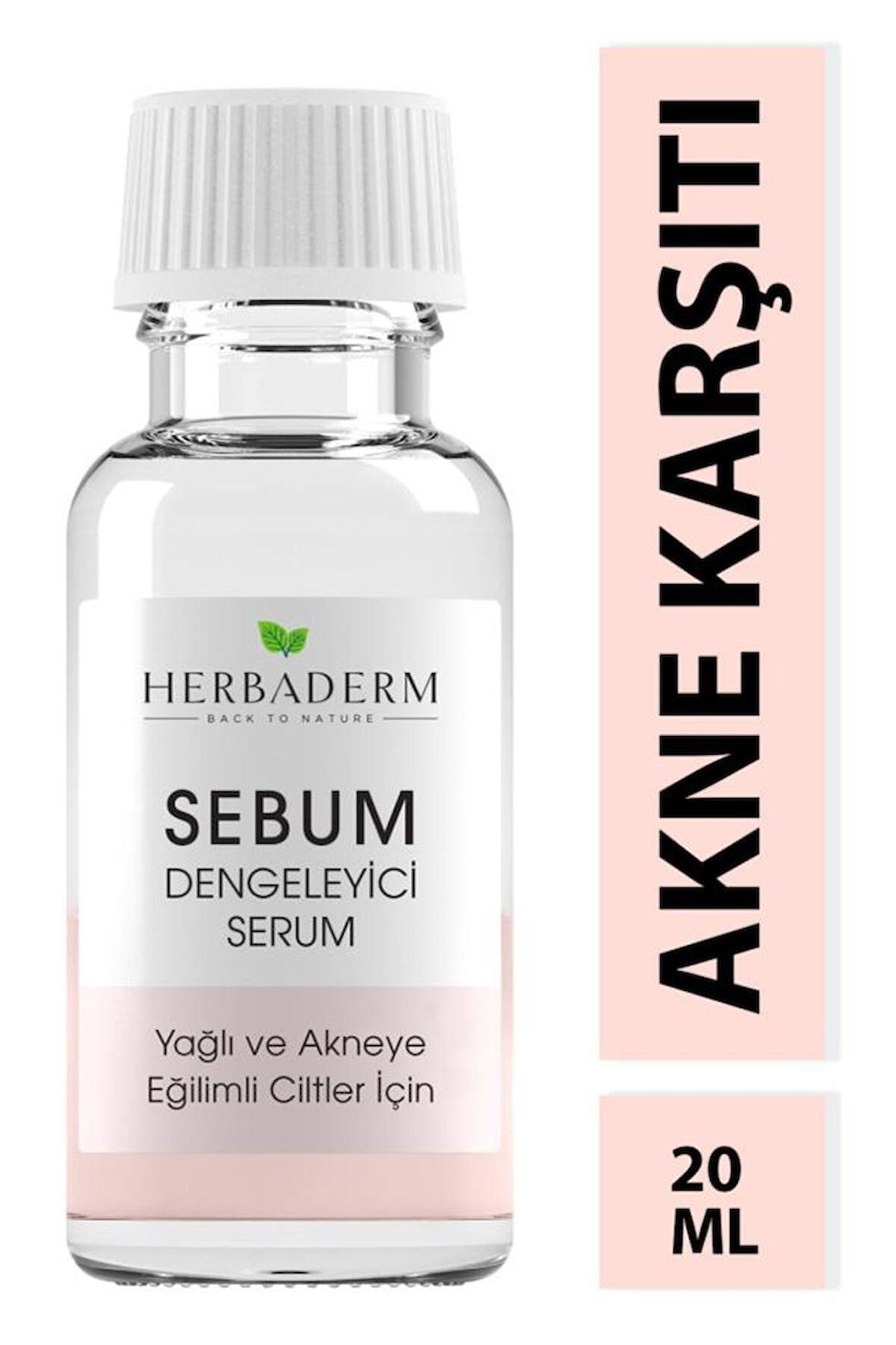 Herbaderm Sebum Dengeleyici Yağlı ve Akne Serum 20ml  